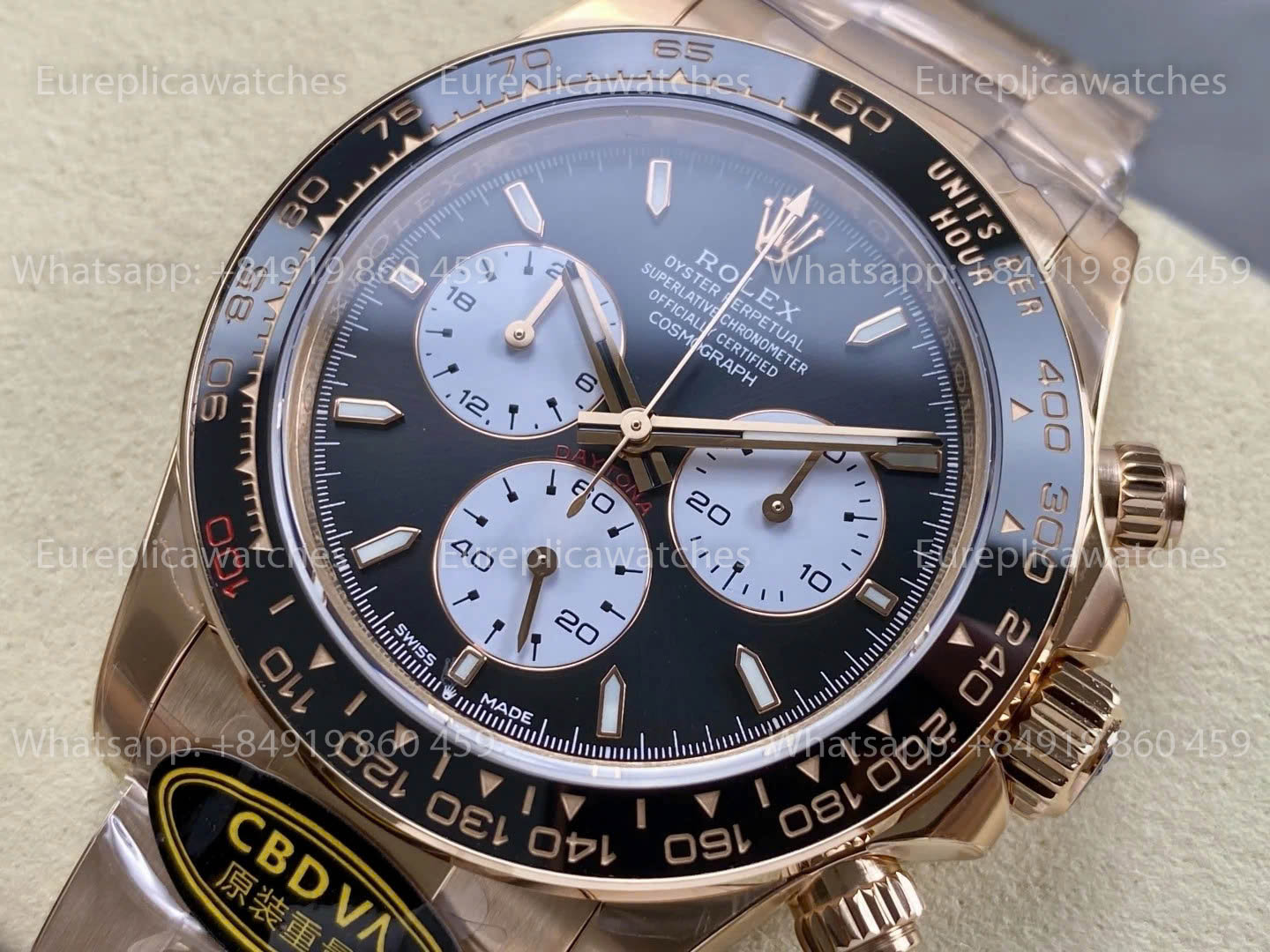 Rolex Cosmograph Daytona “Le Mans” 1:1 Best Version CBD Factory 4132 Movement 210 gram