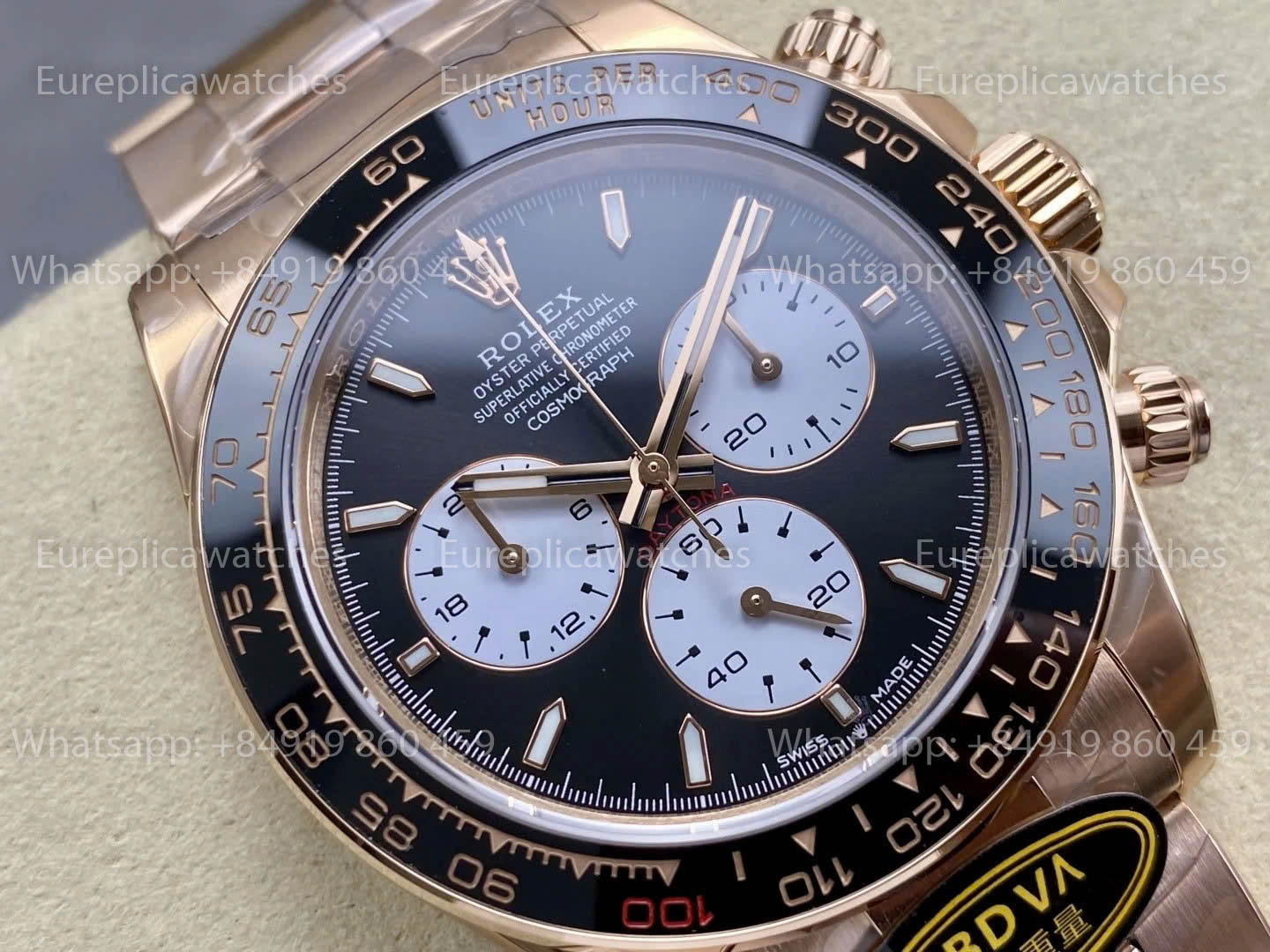 Rolex Cosmograph Daytona “Le Mans” 1:1 Best Version CBD Factory 4132 Movement 210 gram