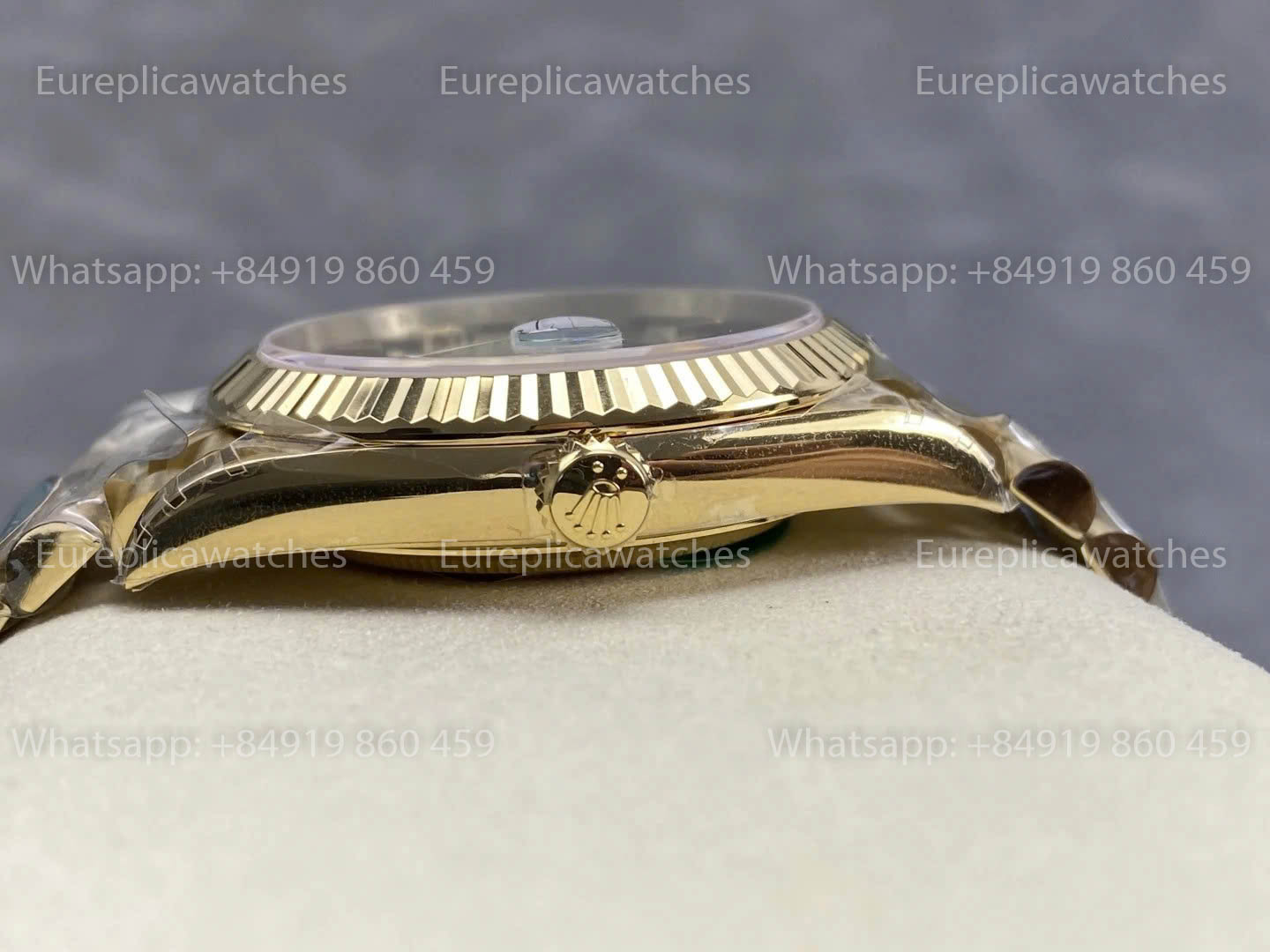 RC Factory Rolex Yellow Gold Day Date 40 228238-0069 Yellow Dial  1:1 Best Version 211 gram