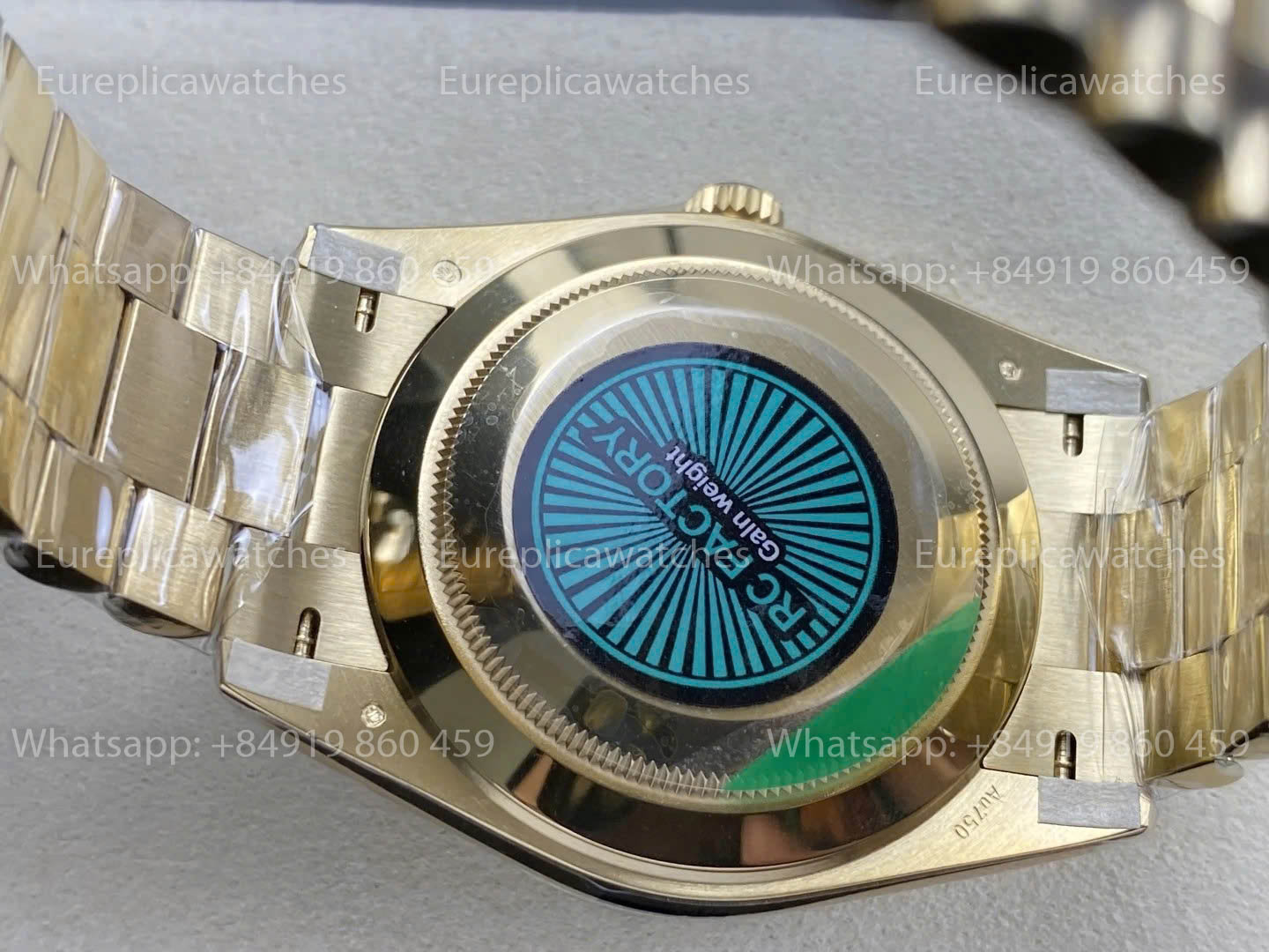 RC Factory Rolex Yellow Gold Day Date 40 228238-0006 Yellow Dial  1:1 Best Version 211 gram