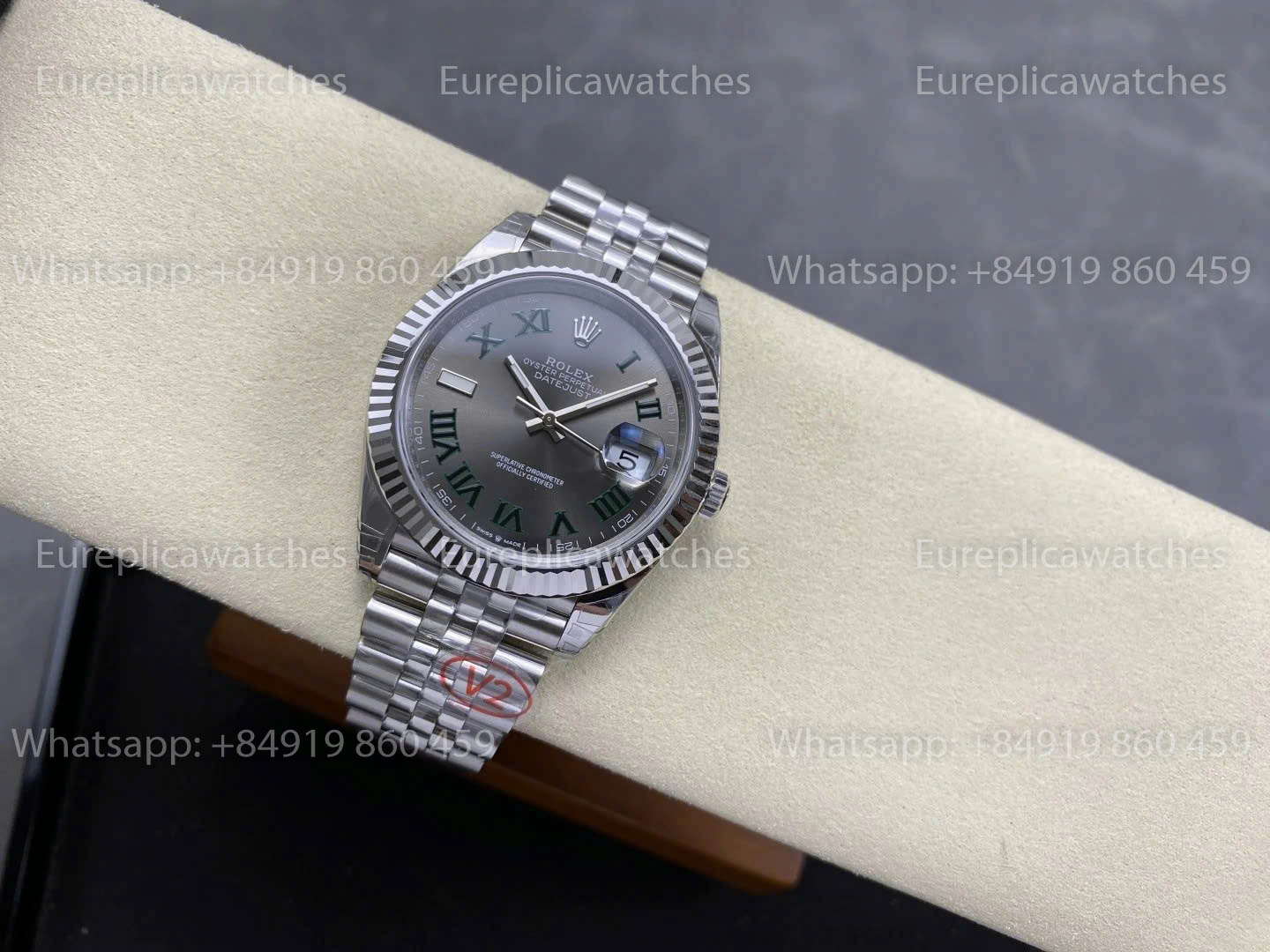 VSF Rolex Datejust 41 M126334 -126334 Wimbledon Dial 1:1 Best Version VS Factory V2 3235