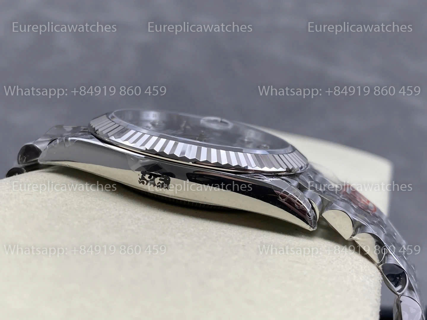 VSF Rolex Datejust 41 M126334 -126334 Cadran gris diamants, réplique 1:1, meilleure version, VS Factory V2 3235