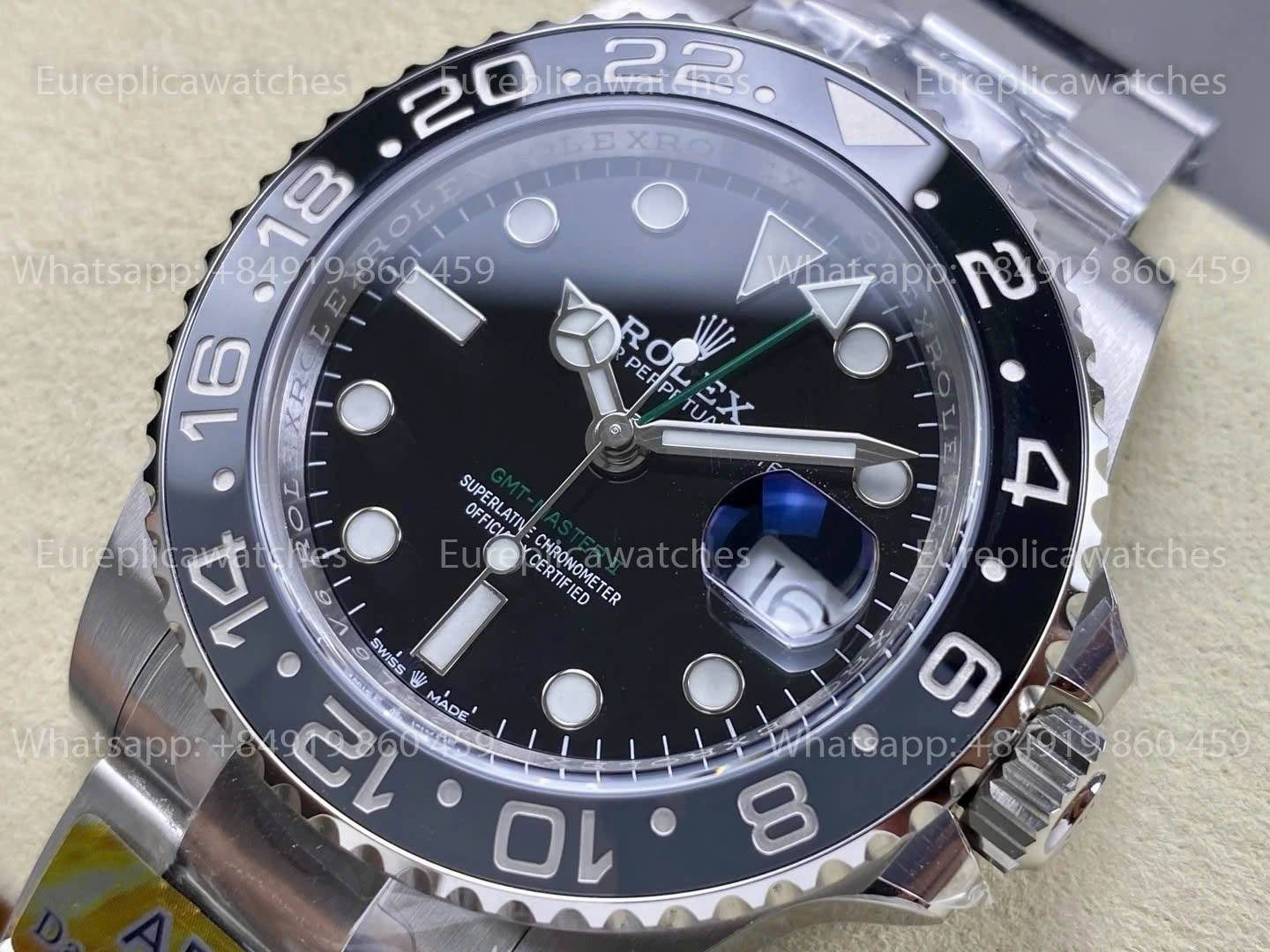 Rolex GMT Master II m126710 Bruce Wayne Batman 1:1 Best Version ARF Factory Oyster Strap