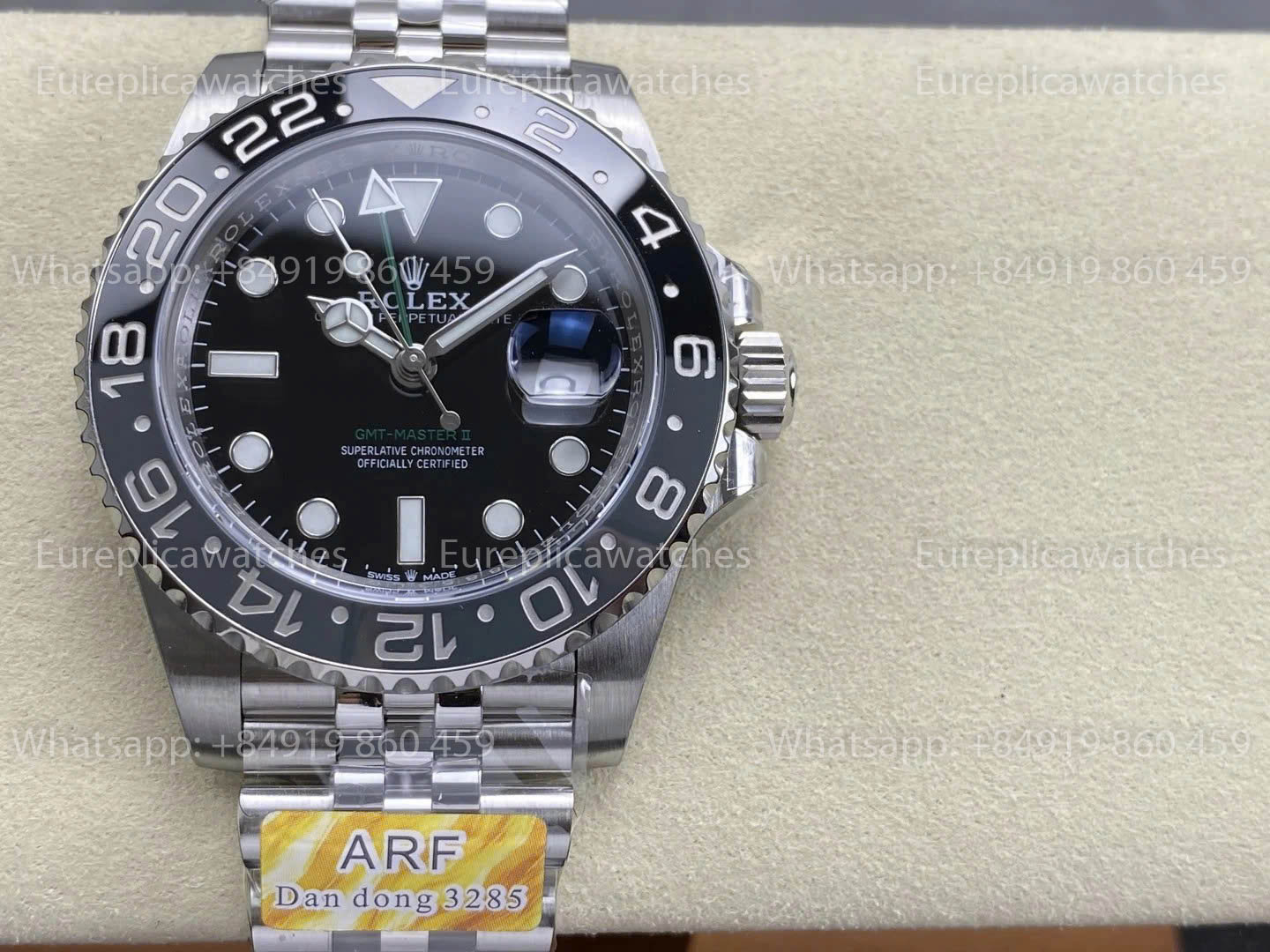 Rolex GMT Master II m126710grnr-0003 Bruce Wayne Batman 1:1 Meilleure Version ARF Factory