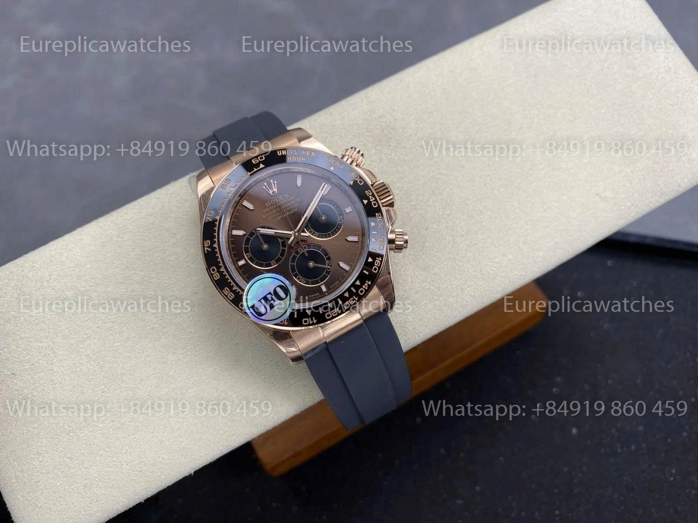 UFO Factory Rolex Daytona M126515 - 126515 Free Sprung Rose Gold 1:1 Best Version