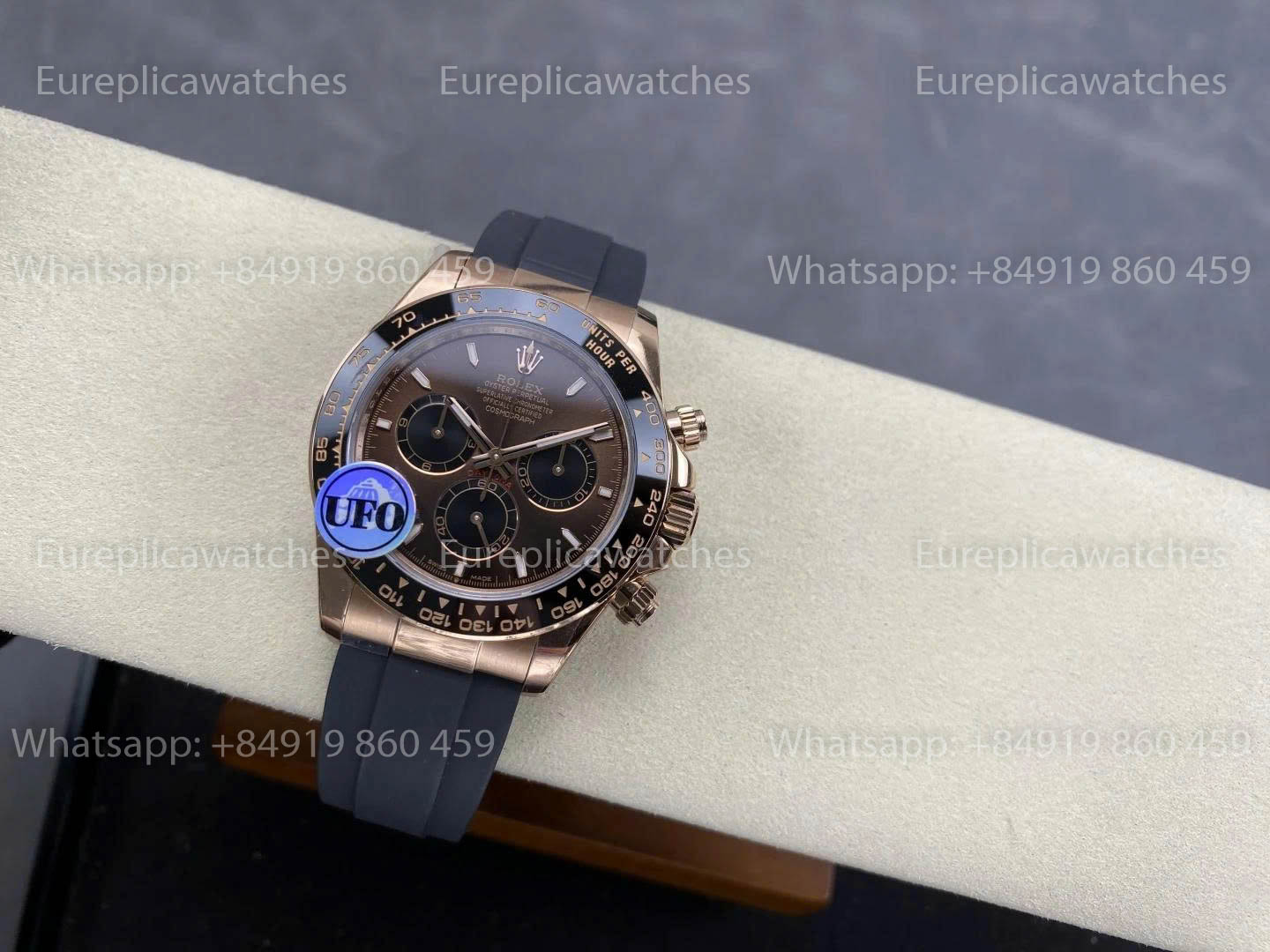 UFO Factory Rolex Daytona M126515 - 126515 Free Sprung Rose Gold 1:1 Best Version