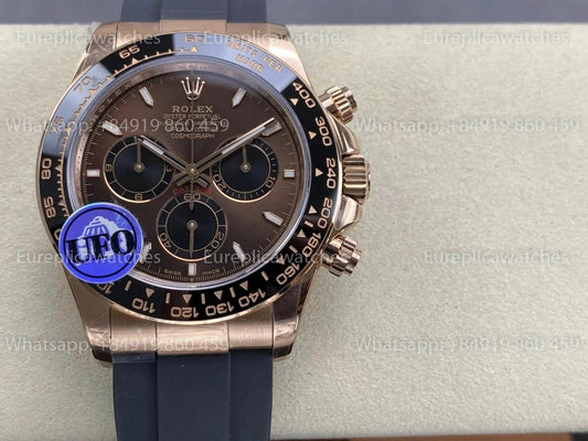 UFO Factory Rolex Daytona M126515 - 126515 Free Sprung Rose Gold 1:1 Best Version