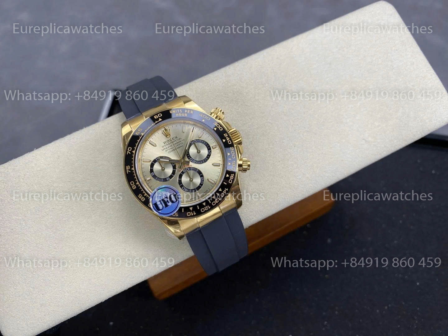 UFO Factory Rolex Daytona M126518LN-126518LN Yellow Gold Free Sprung 1:1 Best Version