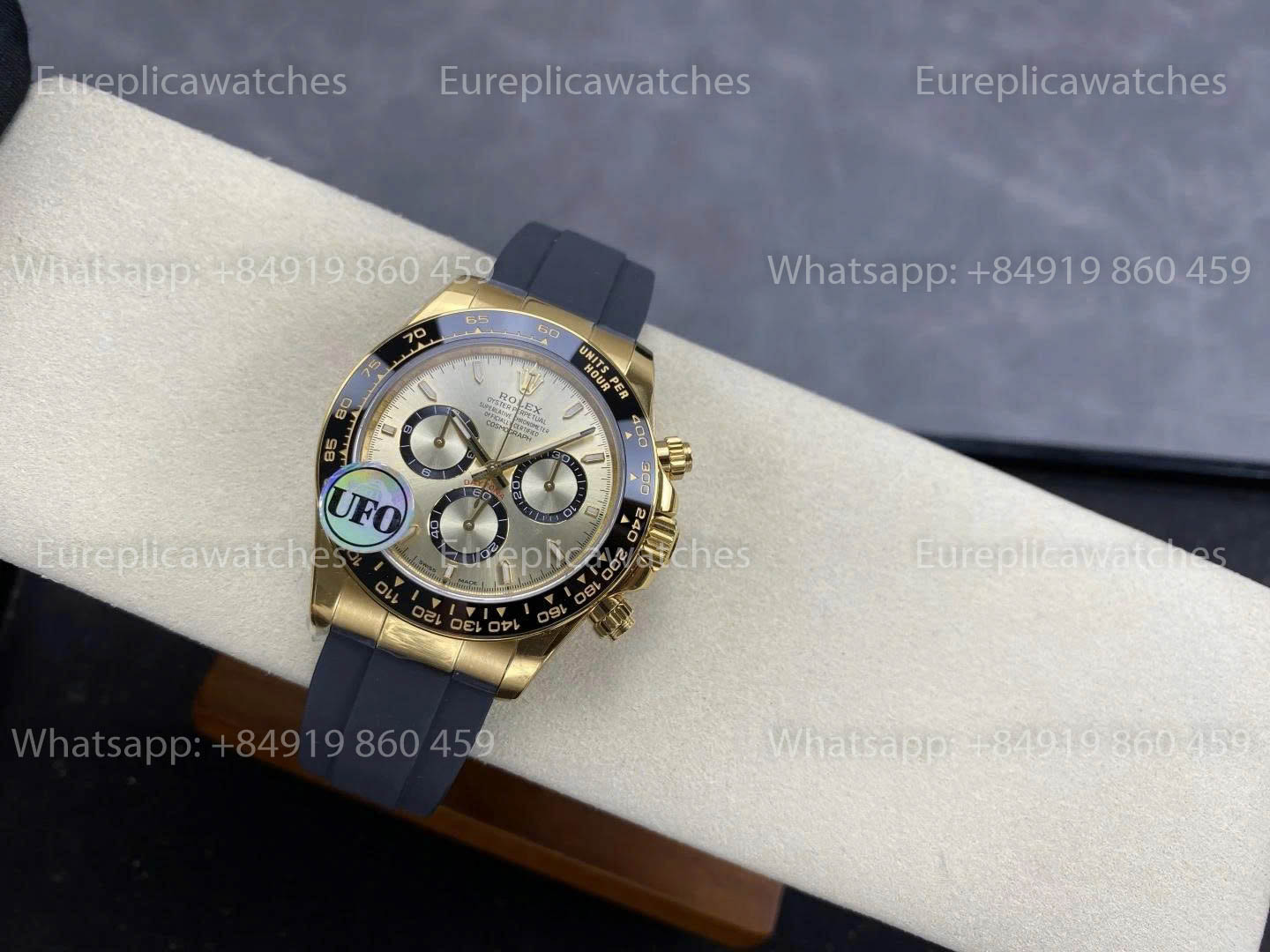 UFO Factory Rolex Daytona M126518LN-126518LN Yellow Gold Free Sprung 1:1 Best Version