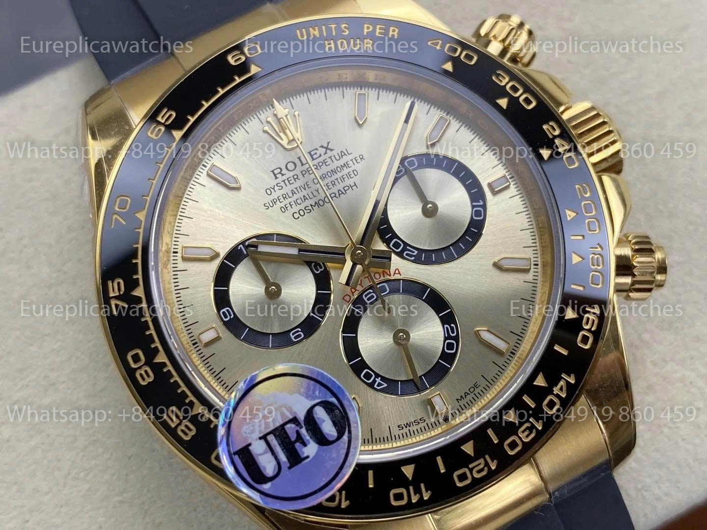 UFO Factory Rolex Daytona M126518LN-126518LN Yellow Gold Free Sprung 1:1 Best Version