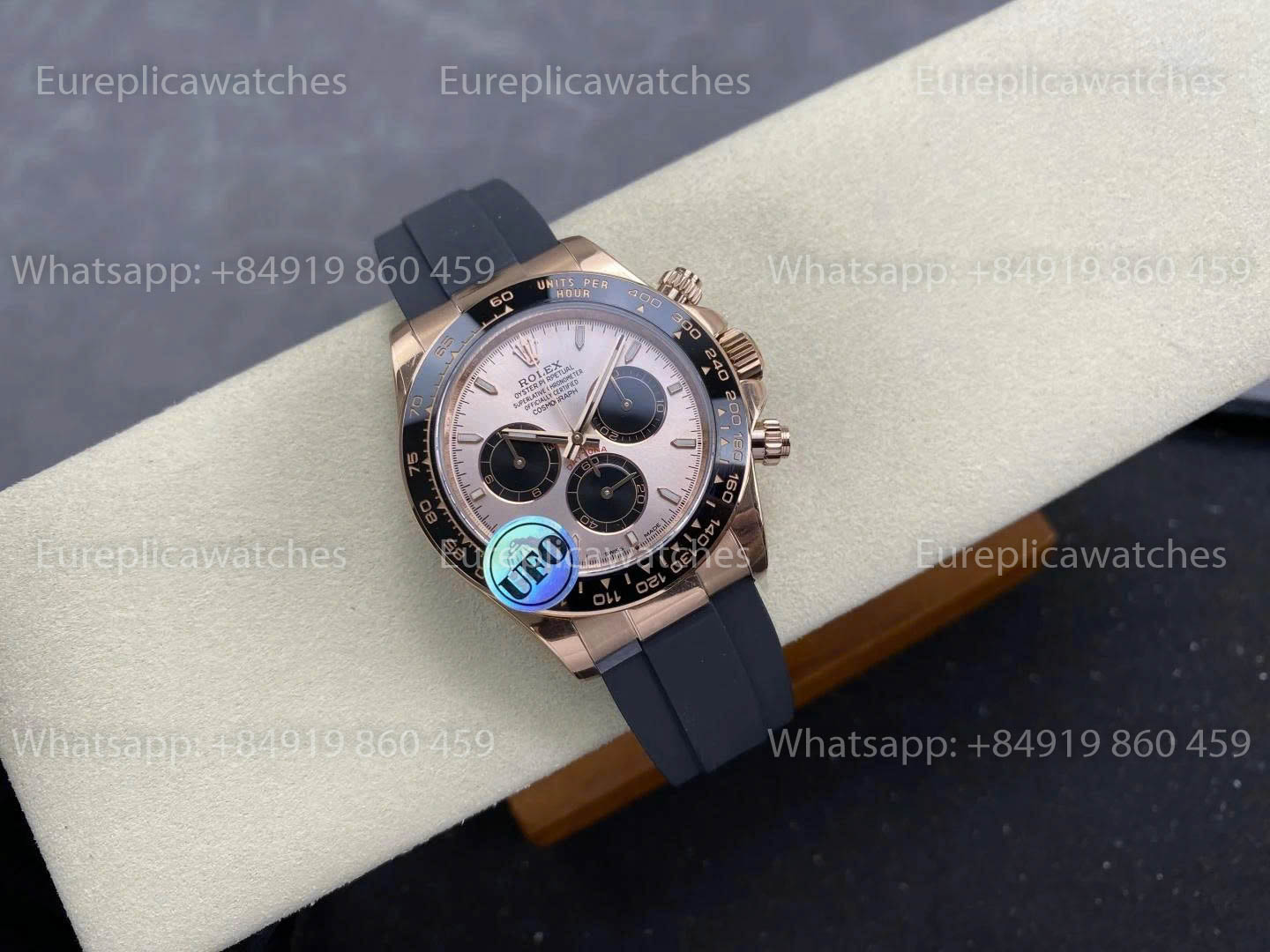 UFO Factory Rolex Daytona M126515LN - 126515LN Rose Gold Free Sprung 1:1 Best Version