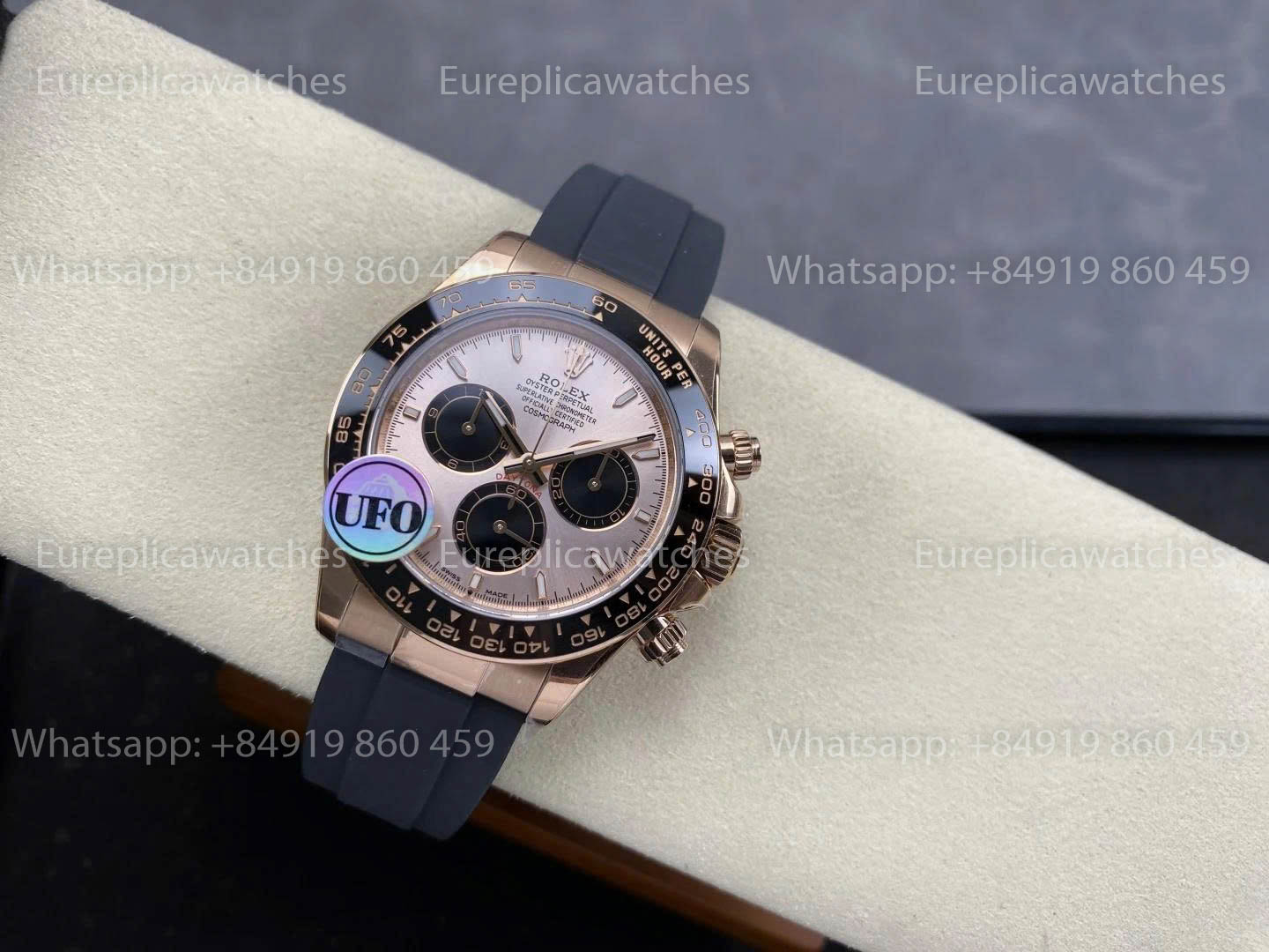 UFO Factory Rolex Daytona M126515LN - 126515LN Rose Gold Free Sprung 1:1 Best Version