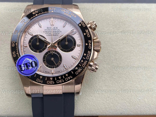 UFO Factory Rolex Daytona M126515LN - 126515LN Rose Gold Free Sprung 1:1 Best Version