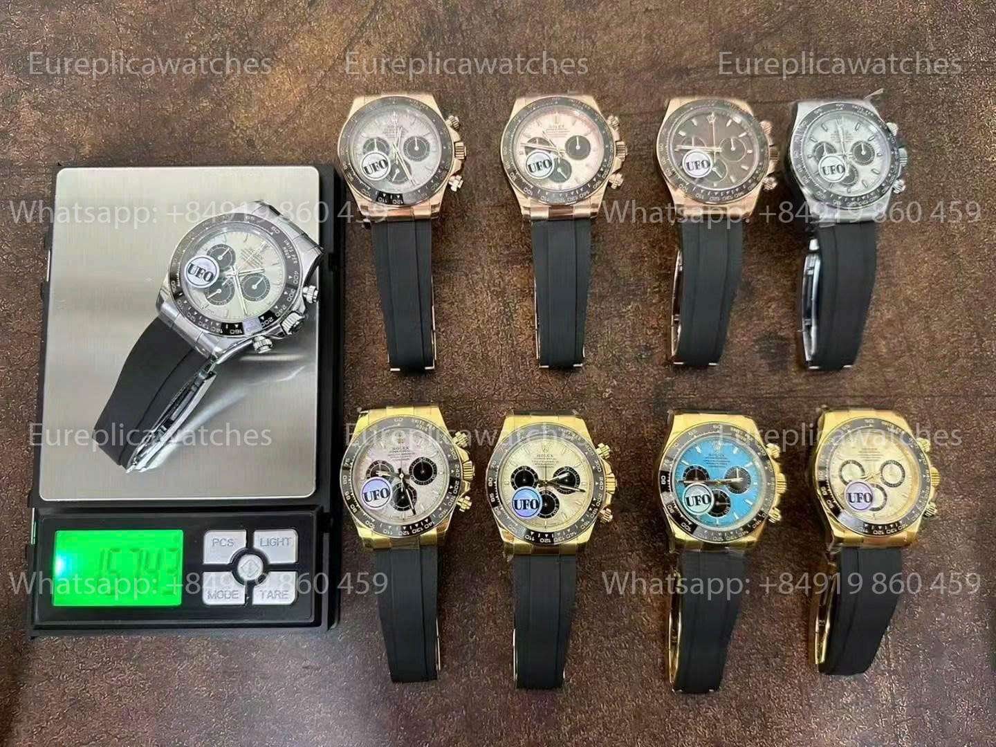 UFO Factory Rolex Daytona M126515LN - 126515LN Rose Gold Free Sprung 1:1 Best Version