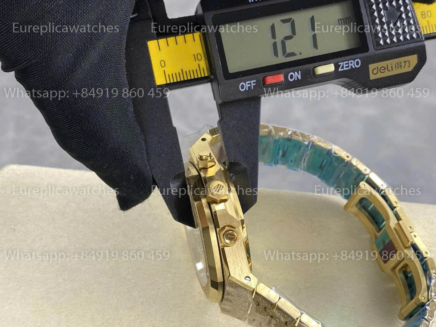 DDF Audemars Piguet 26240 Panda Frost Yellow Gold 1:1 Best Vesion DDF Factory