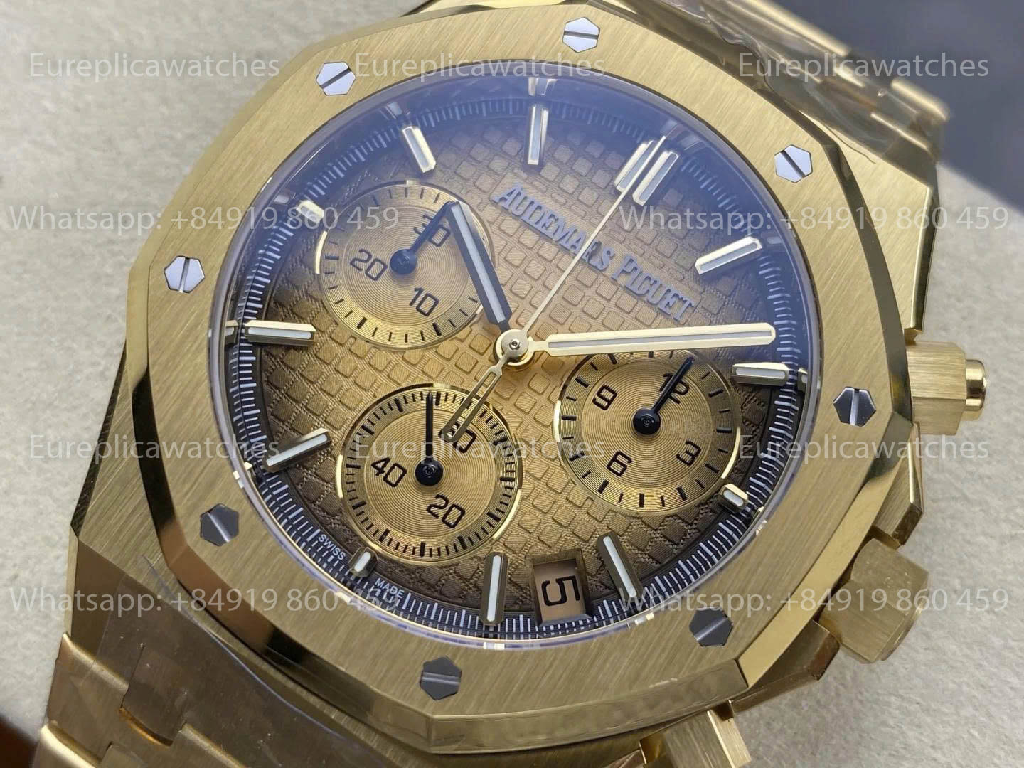 DDF Audemars Piguet 26240 Panda Yellow Gold 1:1 Best Vesion DDF Factory