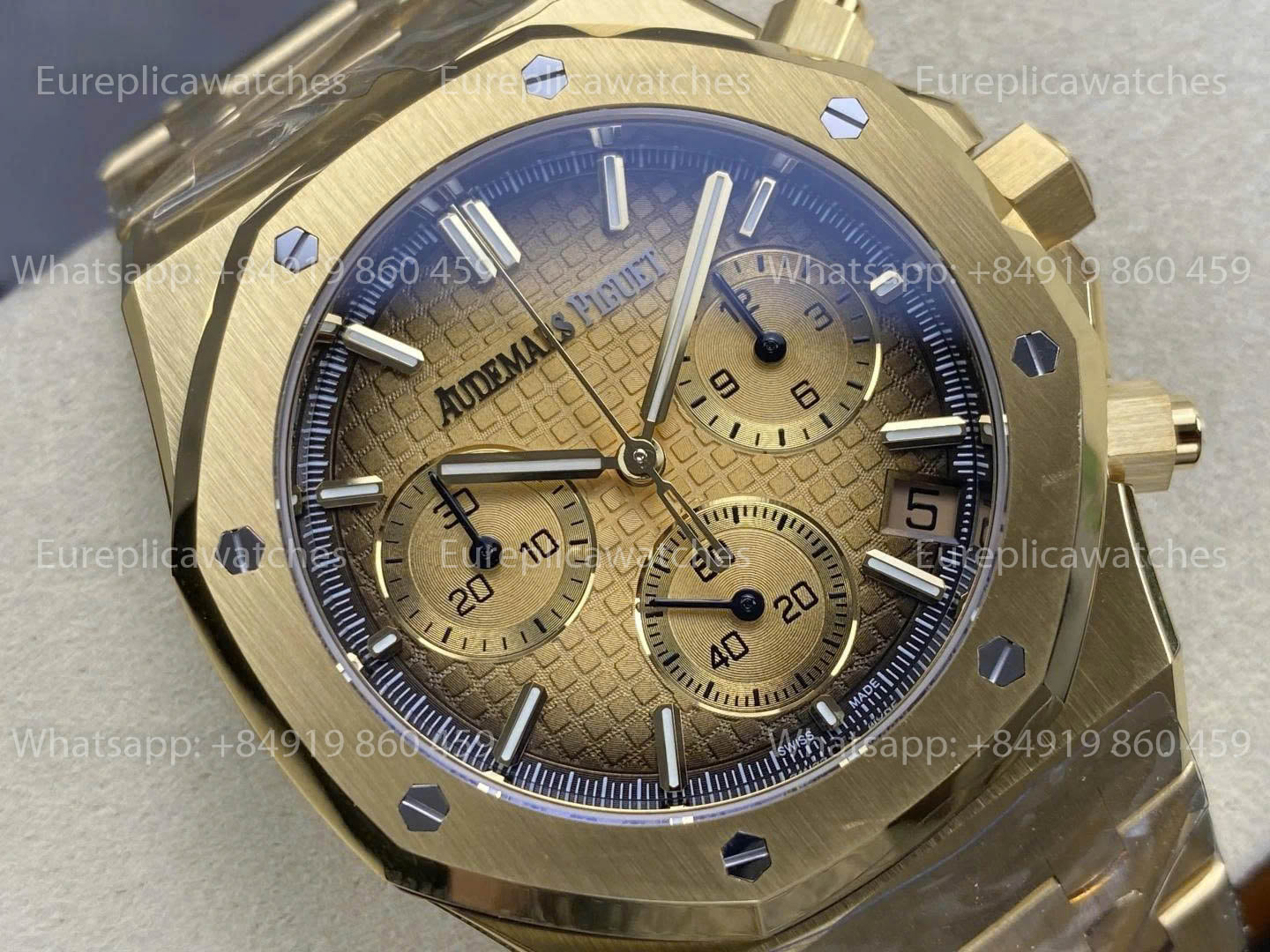 DDF Audemars Piguet 26240 Panda Yellow Gold 1:1 Best Vesion DDF Factory
