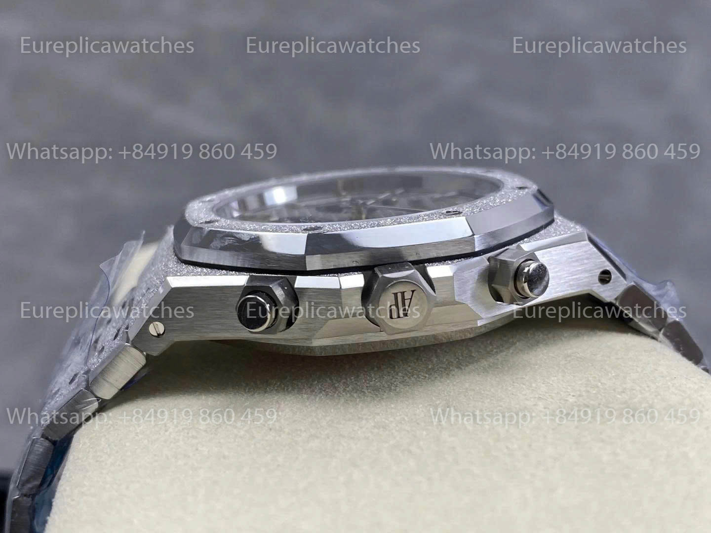 DDF Audemars Piguet 26240 Panda Frost White Gold 1:1 Best Vesion DDF Factory Blue Dial