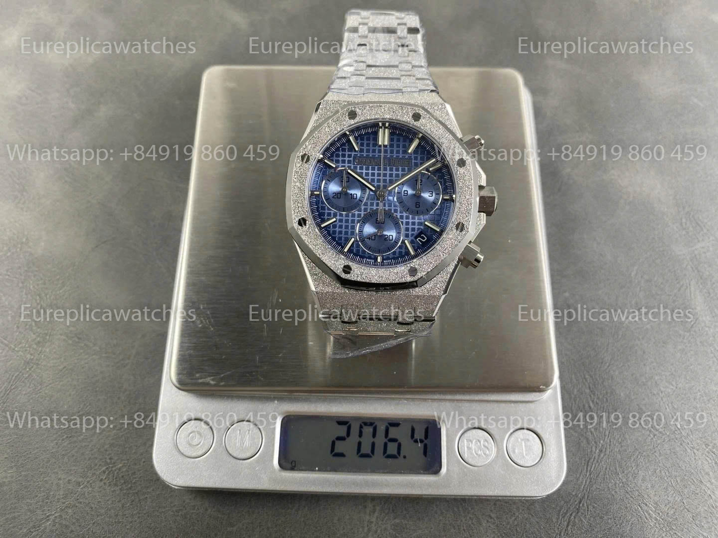 DDF Audemars Piguet 26240 Panda Frost White Gold 1:1 Best Vesion DDF Factory Blue Dial
