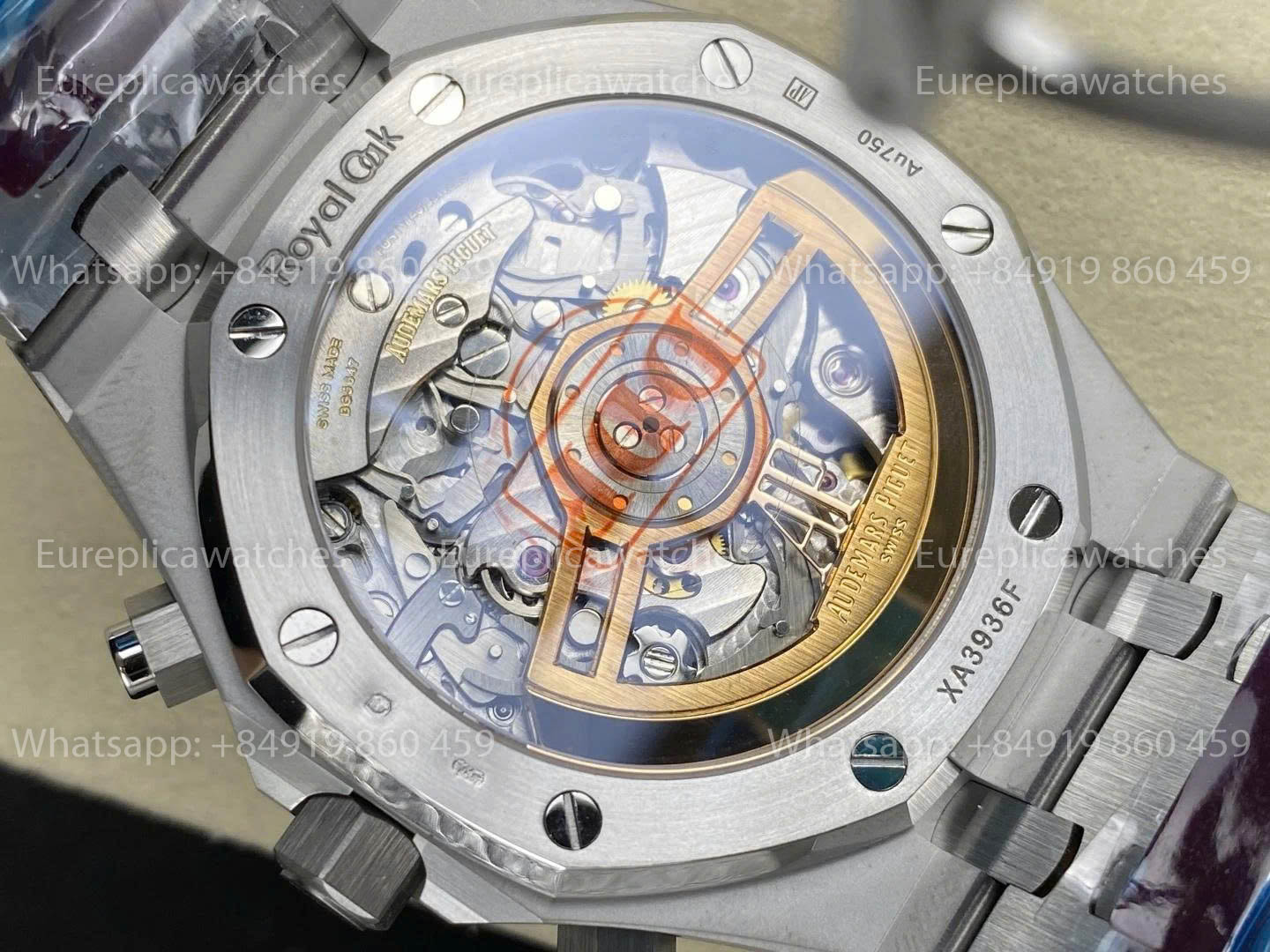 DDF Audemars Piguet 26240 Panda Frost White Gold 1:1 Best Vesion DDF Factory Blue Dial
