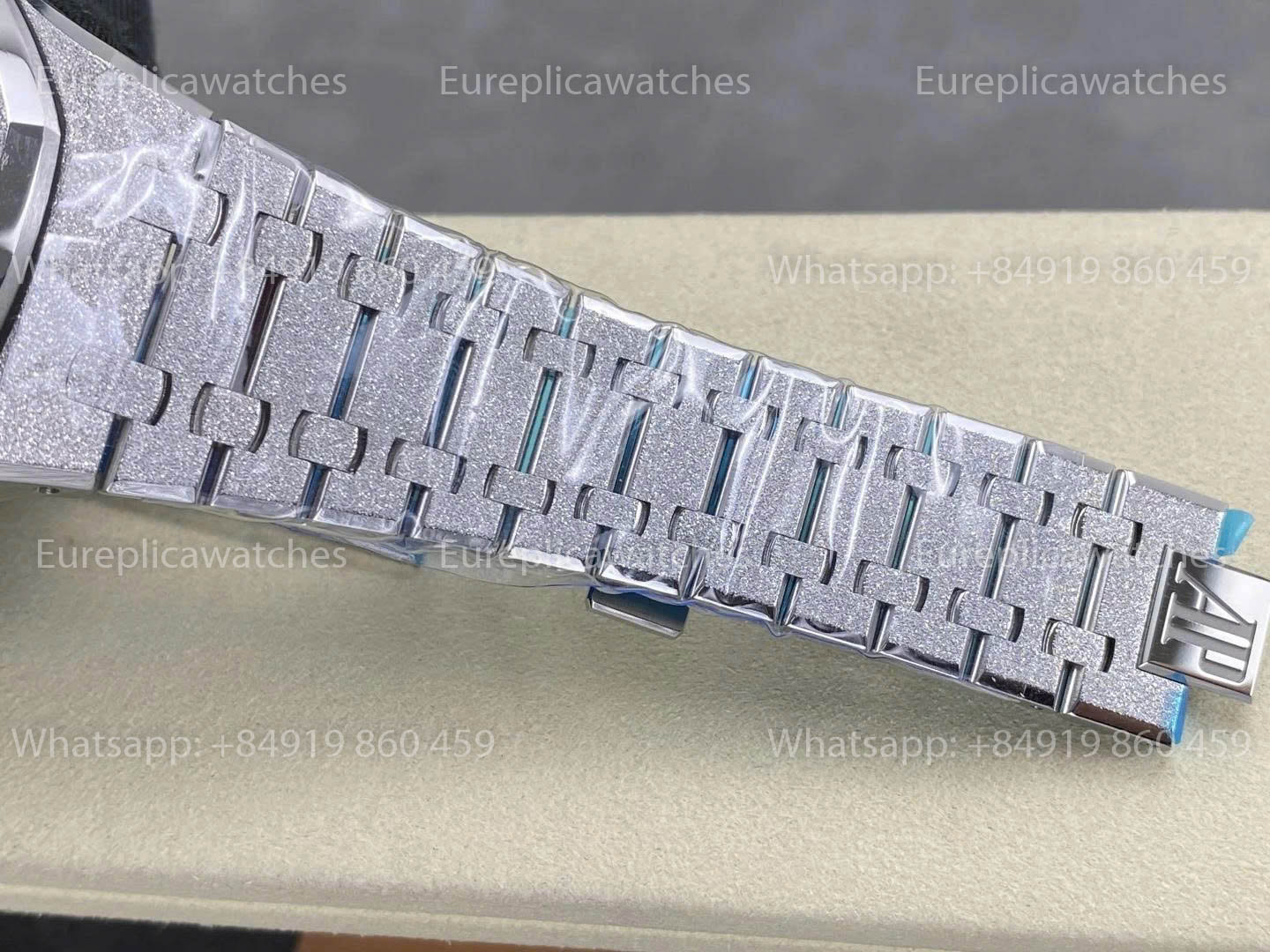 DDF Audemars Piguet 26240 Panda Frost White Gold 1:1 Best Vesion DDF Factory Blue Dial