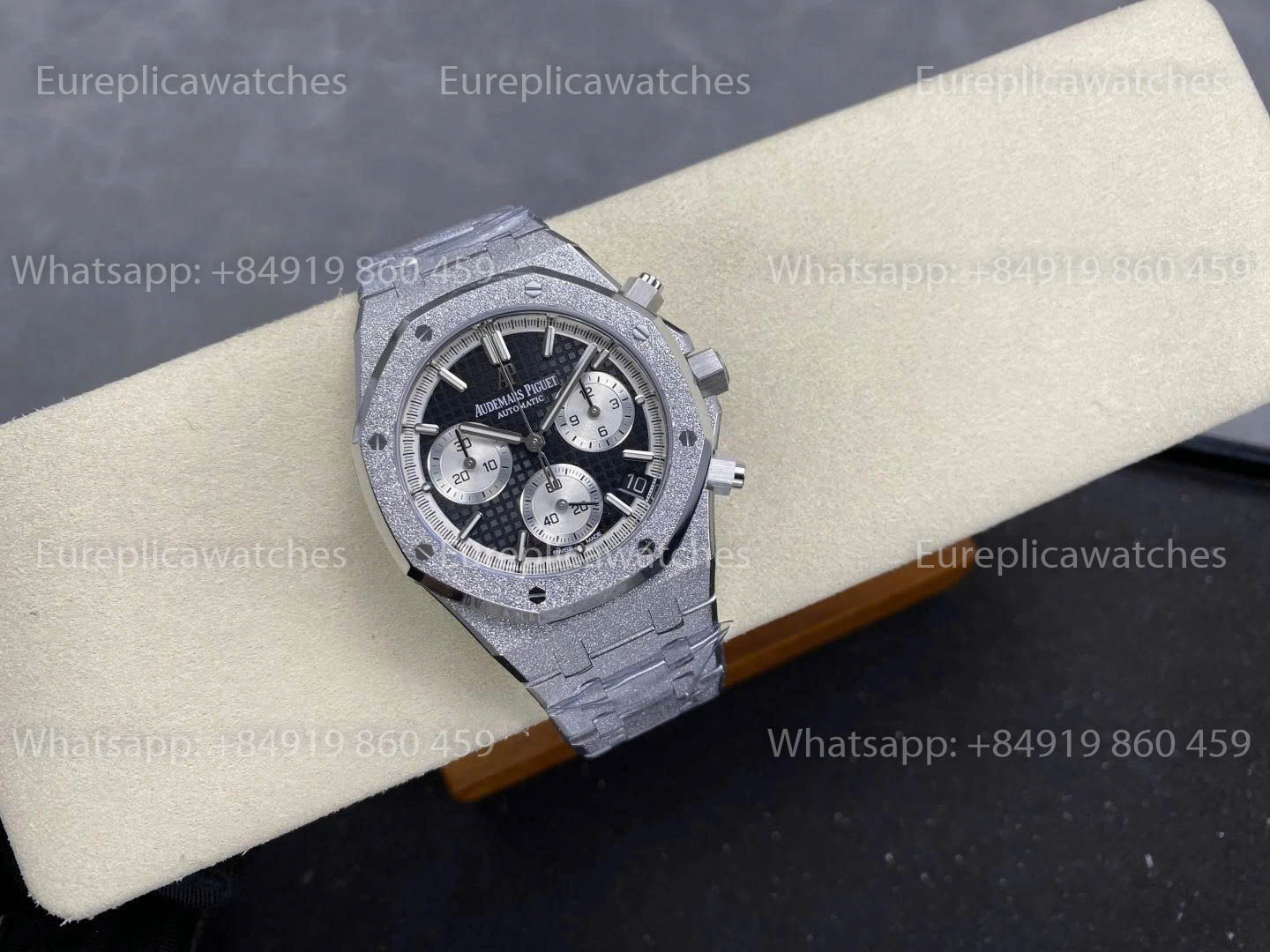 DDF Audemars Piguet 26240 Panda Frost White Gold 1:1 Best Vesion DDF Factory Black Dial