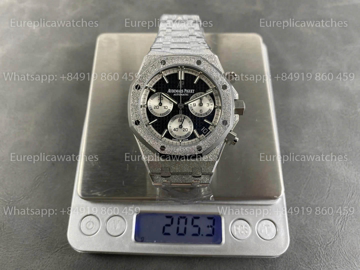 DDF Audemars Piguet 26240 Panda Frost White Gold 1:1 Best Vesion DDF Factory Black Dial