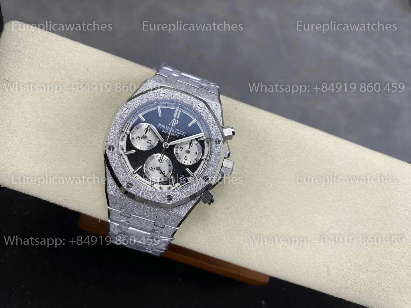 DDF Audemars Piguet 26240 Panda Frost White Gold 1:1 Best Vesion DDF Factory Black Dial
