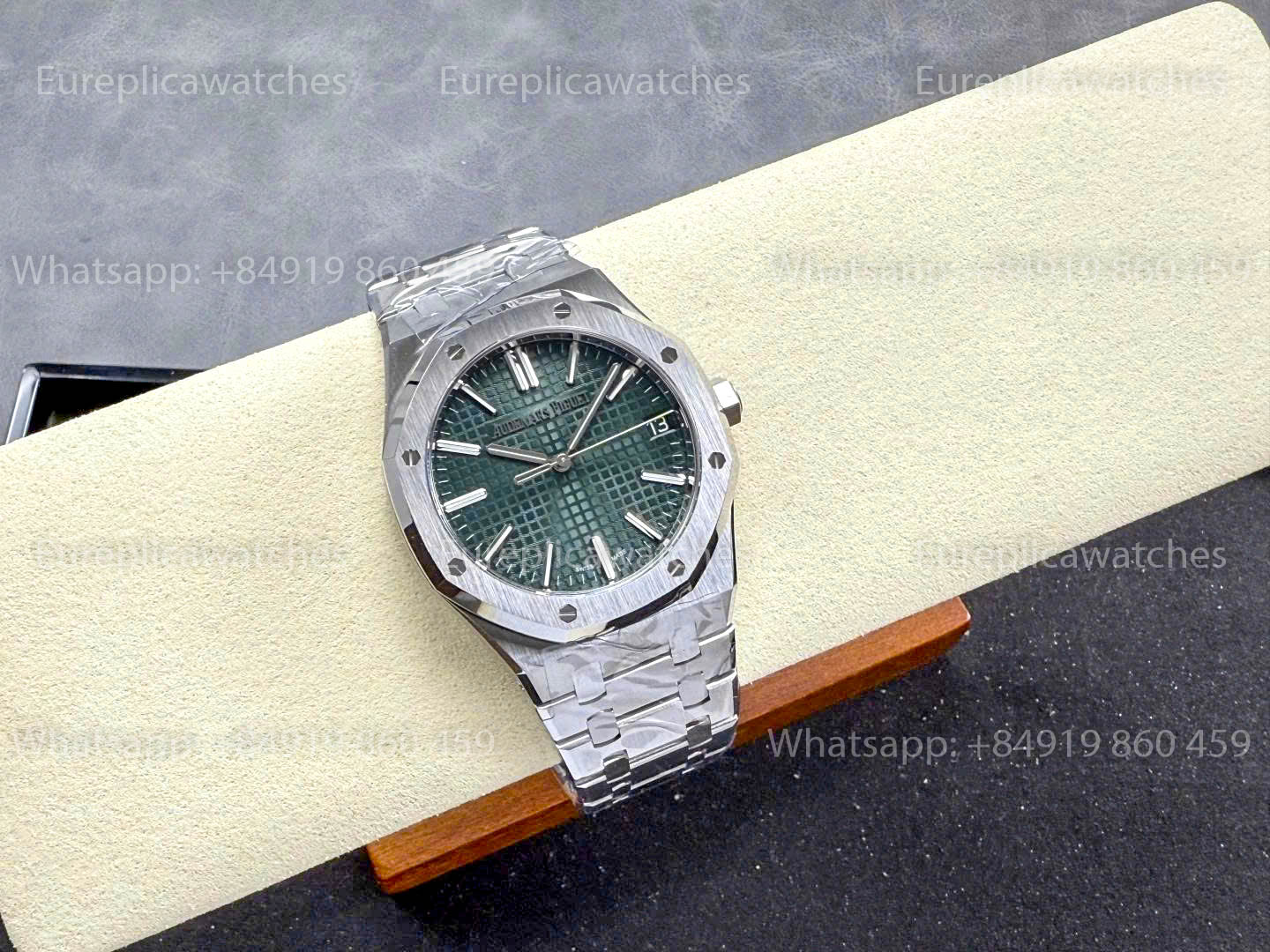 DDF Audemars Piguet Royal Oak 15510ST Green Dial Stainless Steel Strap 1:1 Best Version