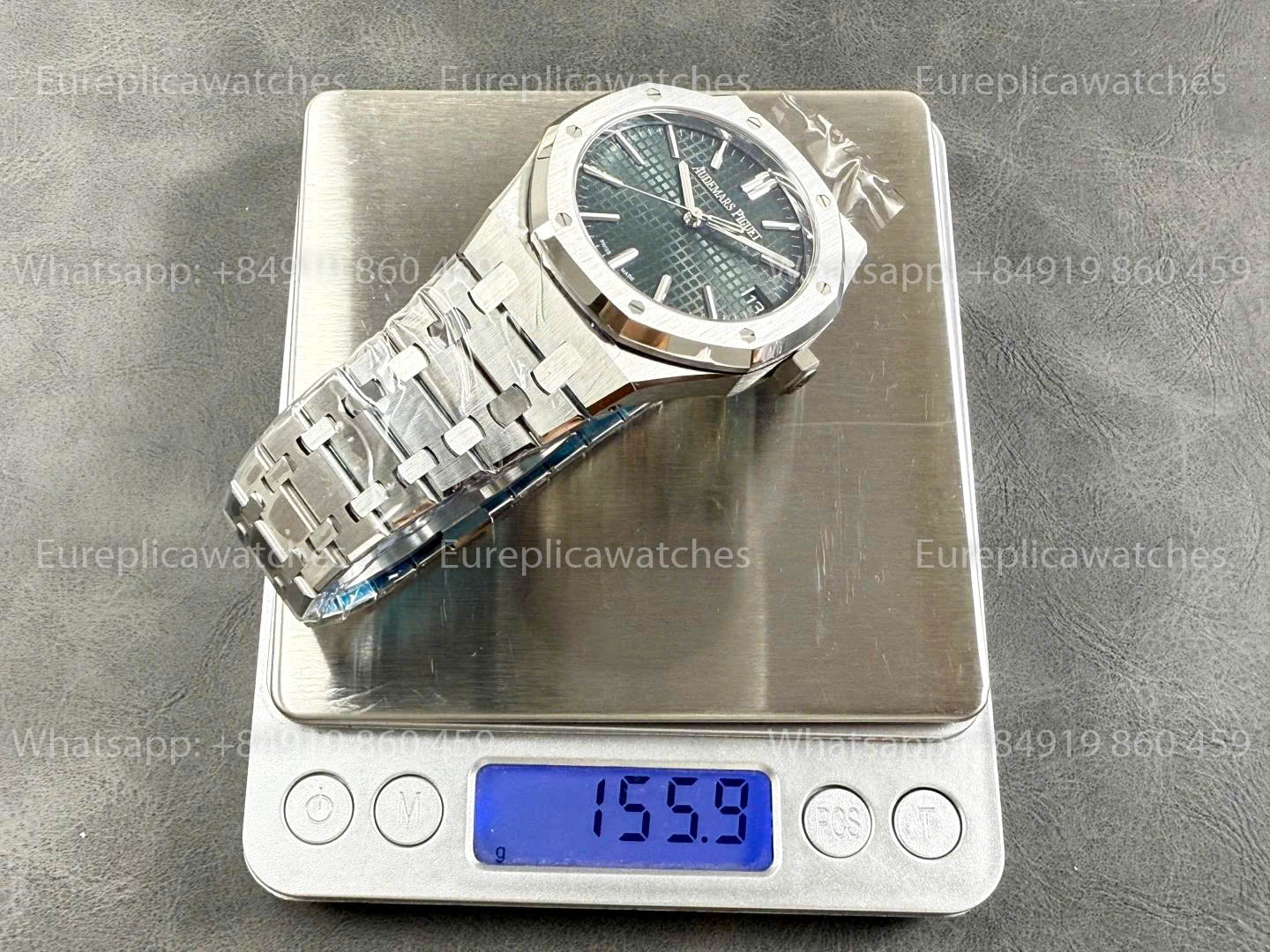 DDF Audemars Piguet Royal Oak 15510ST Green Dial Stainless Steel Strap 1:1 Best Version