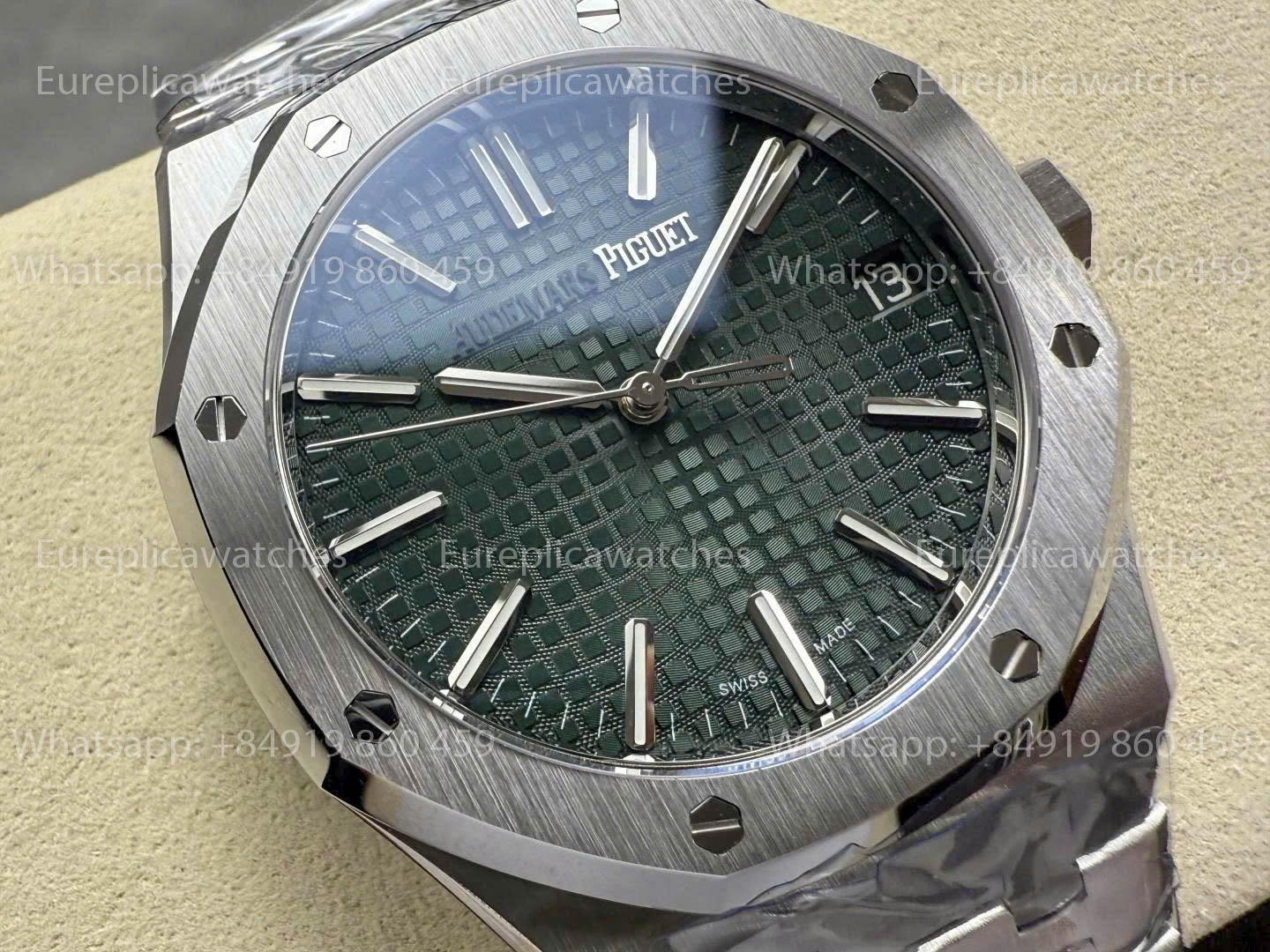 DDF Audemars Piguet Royal Oak 15510ST Green Dial Stainless Steel Strap 1:1 Best Version