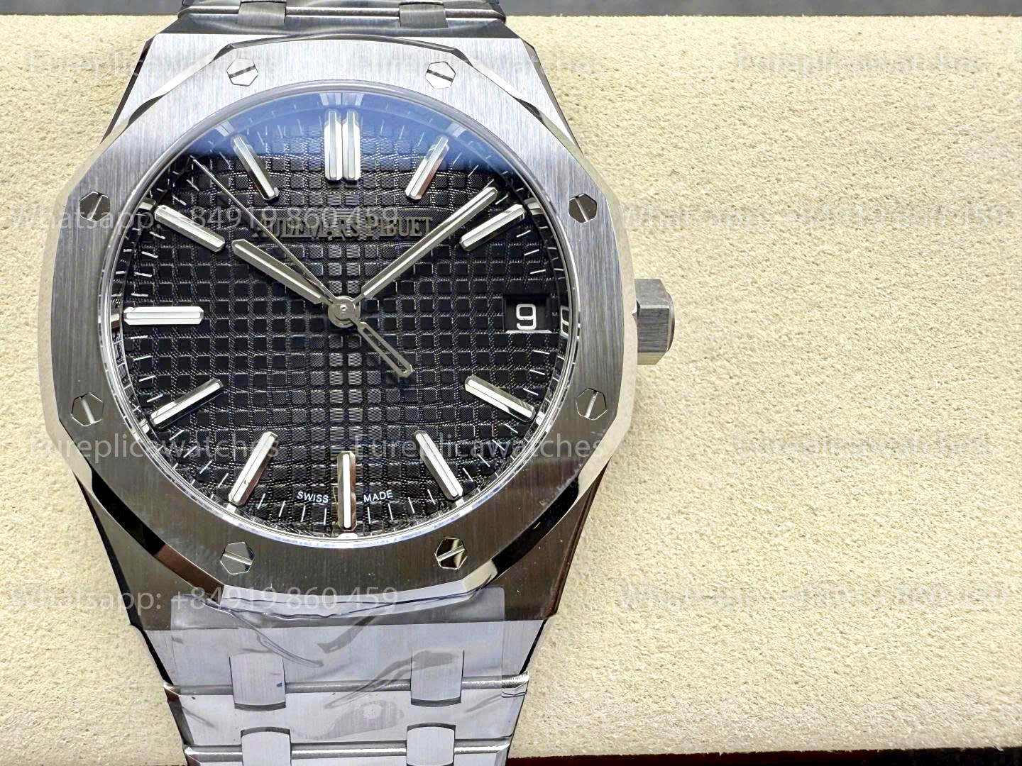 DDF Audemars Piguet Royal Oak 15510ST Black Dial Stainless Steel Strap 1:1 Best Version