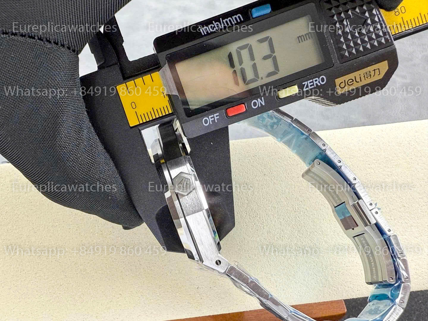 DDF Audemars Piguet Royal Oak 15510ST Blue Dial Stainless Steel Strap 1:1 Best Version