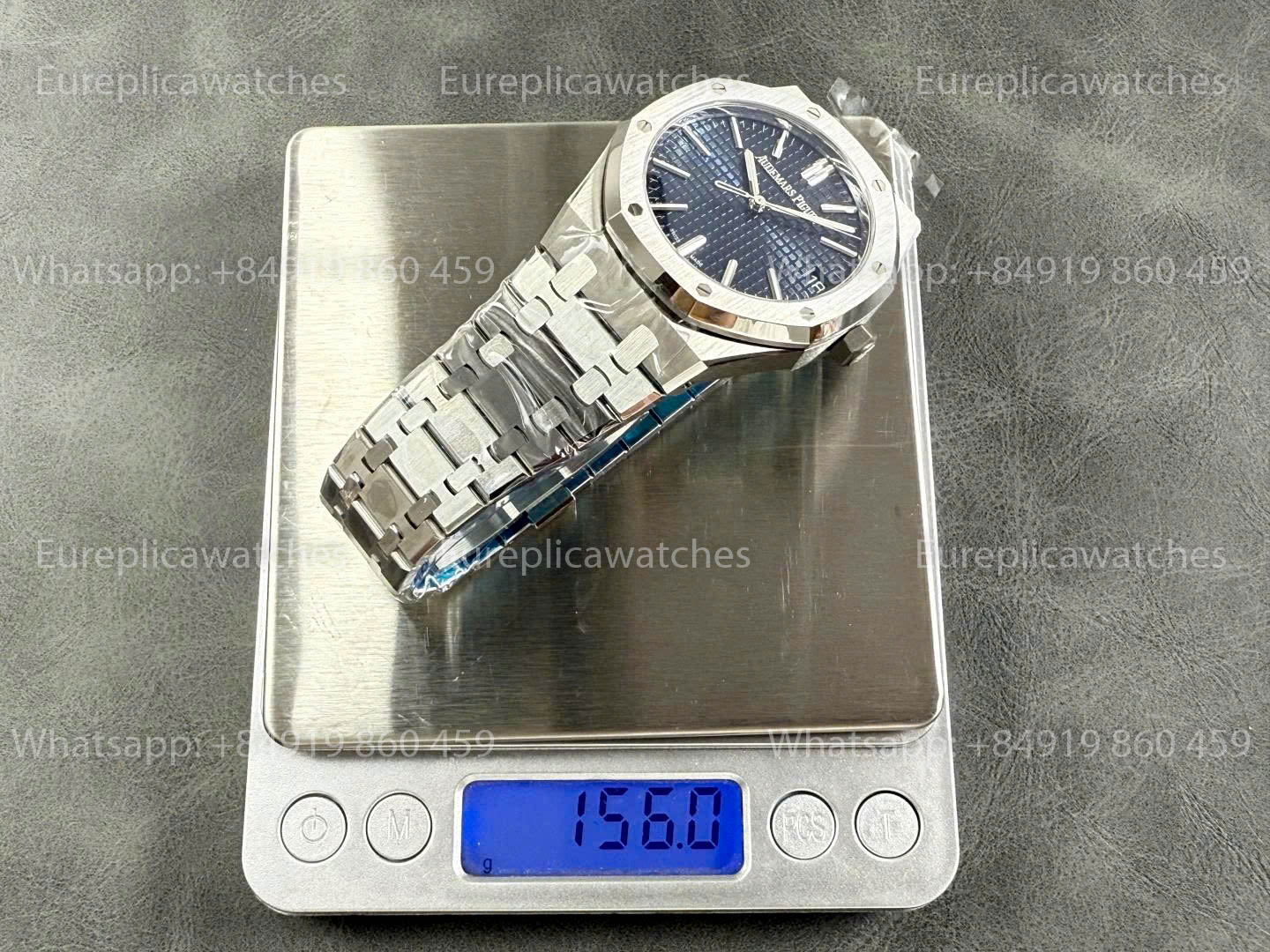 DDF Audemars Piguet Royal Oak 15510ST Blue Dial Stainless Steel Strap 1:1 Best Version