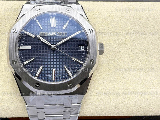 DDF Audemars Piguet Royal Oak 15510ST Blue Dial Stainless Steel Strap 1:1 Best Version