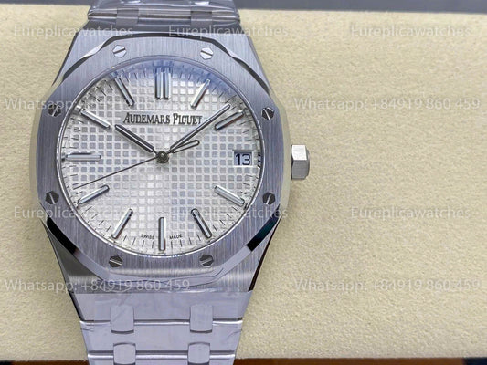 DDF Audemars Piguet Royal Oak 15510ST White Dial Stainless Steel Strap 1:1 Best Version