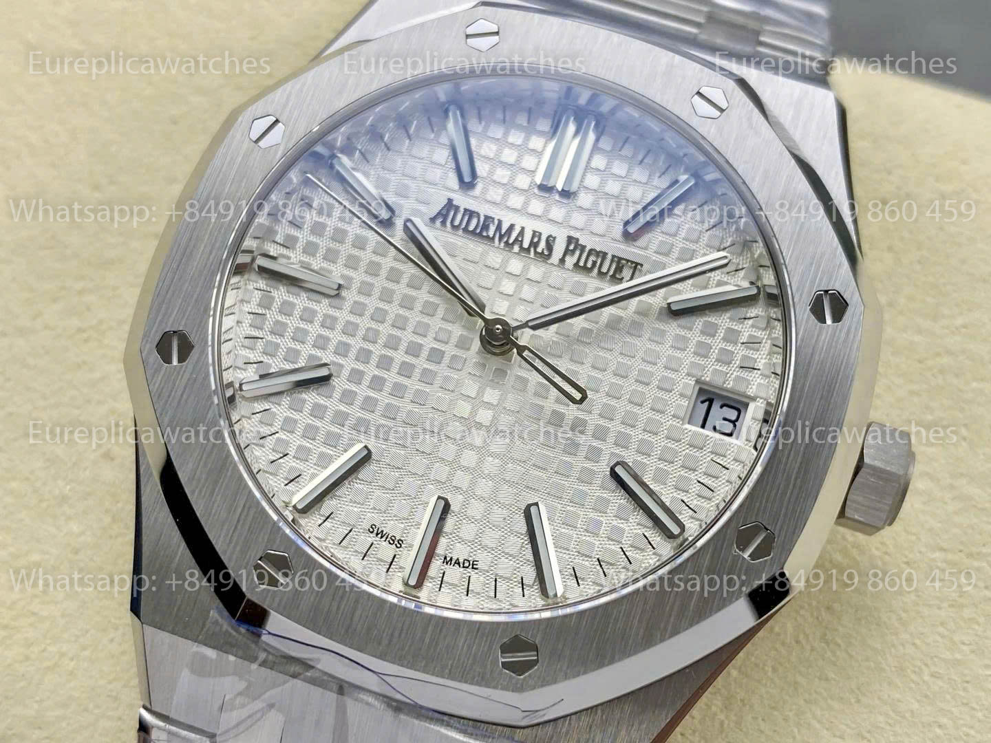 DDF Audemars Piguet Royal Oak 15510ST White Dial Stainless Steel Strap 1:1 Best Version