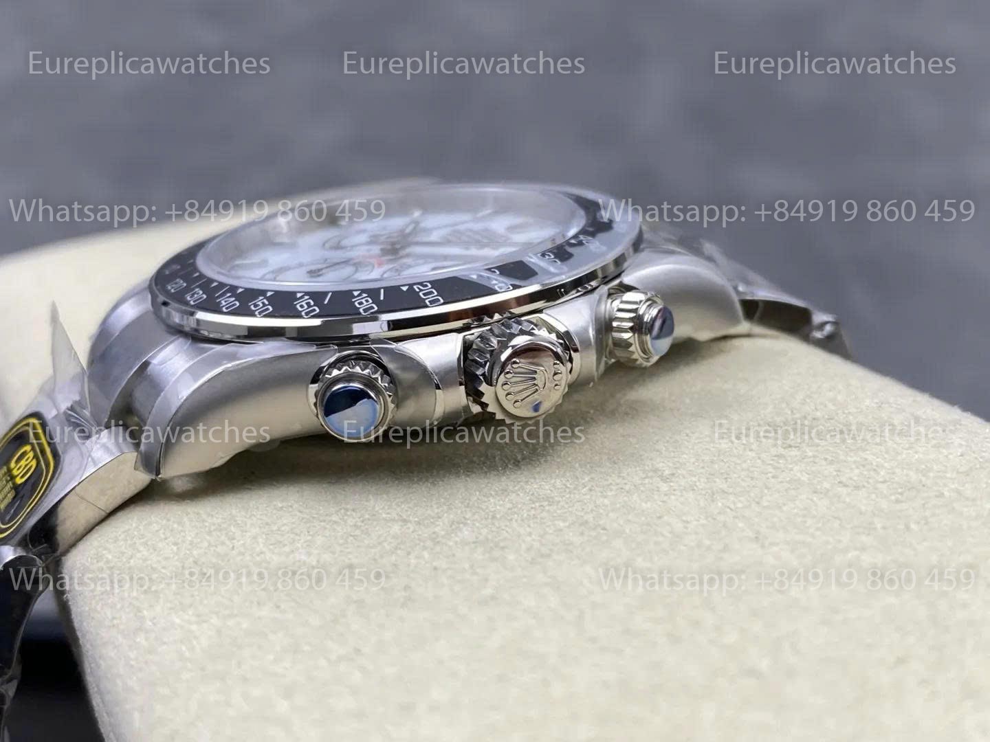 CBD Factory  Rolex Cosmograph Daytona 126500LN Free Sprung White Dial Daytona Panda
