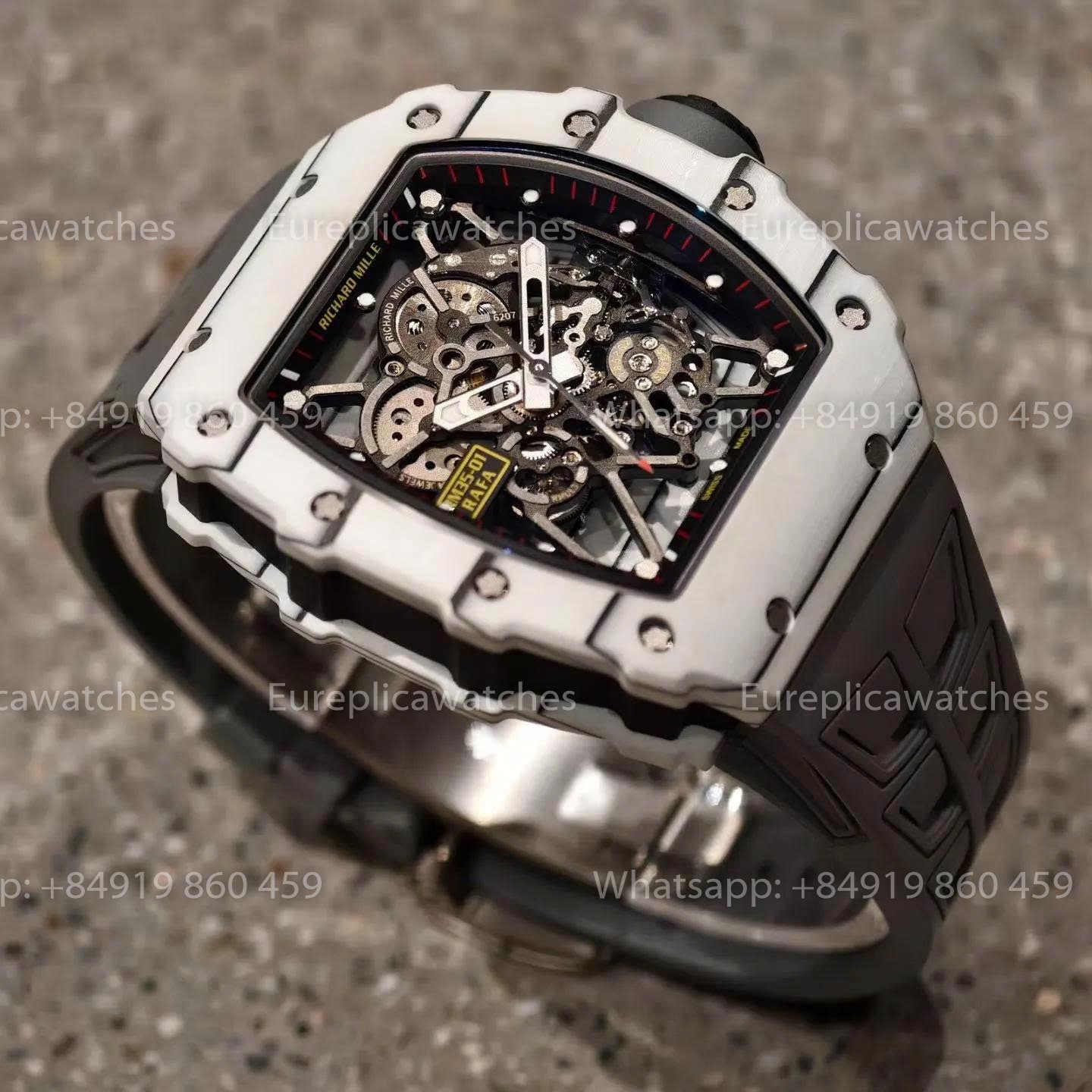 Mille Studio Richard Mille RM35-01 White Carbon RMUL3 Movement