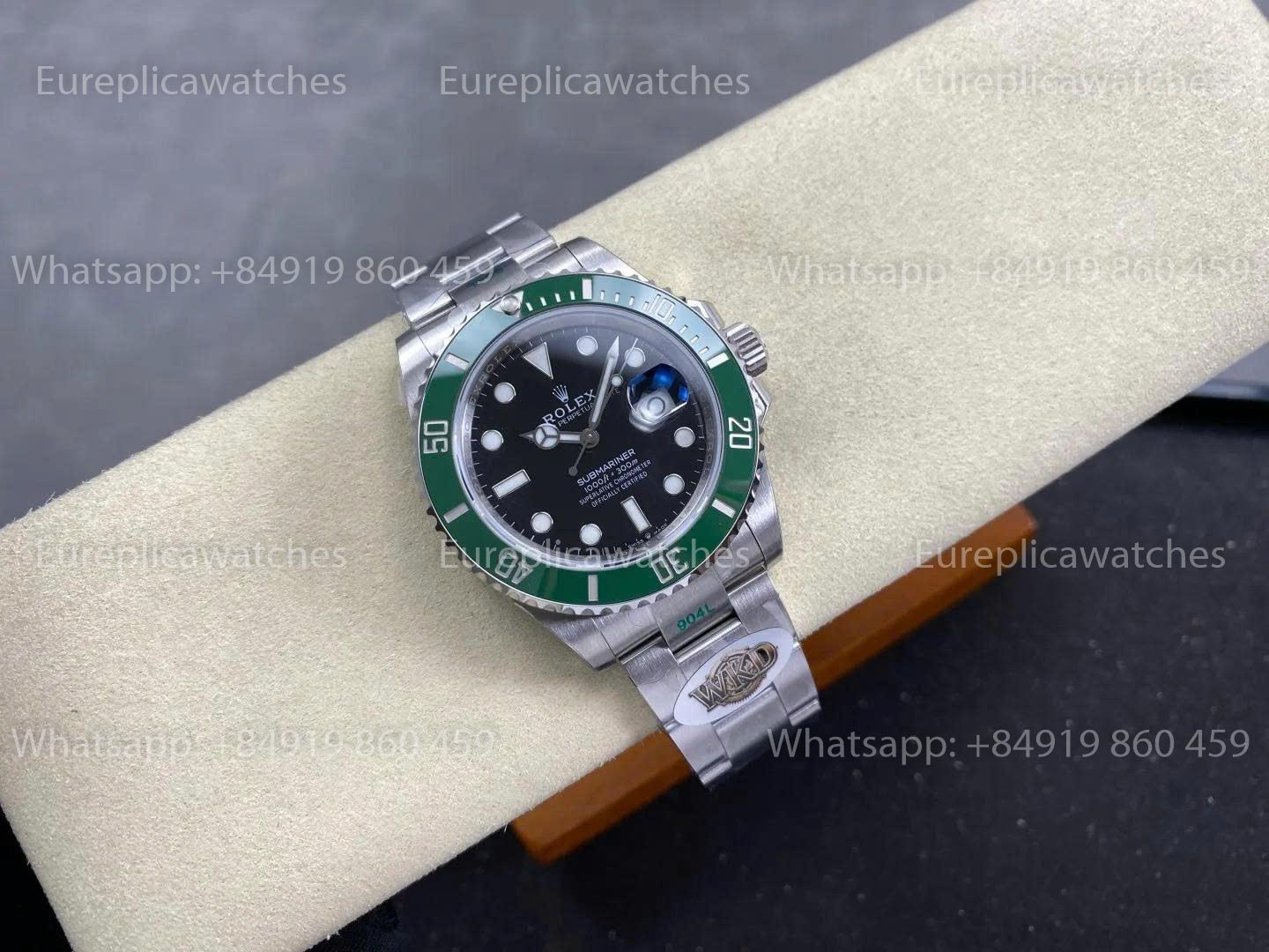 WKD Factory Rolex Submariner 41mm M126610-126610 LV Kermit 3235 Free Sprung