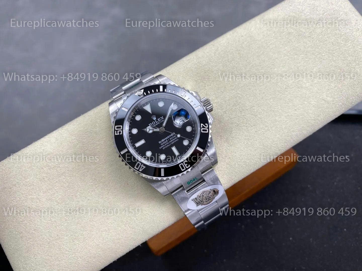 WKD Factory Rolex Submariner 41mm M126610-126610 LV Black Dial 3235 Free Sprung