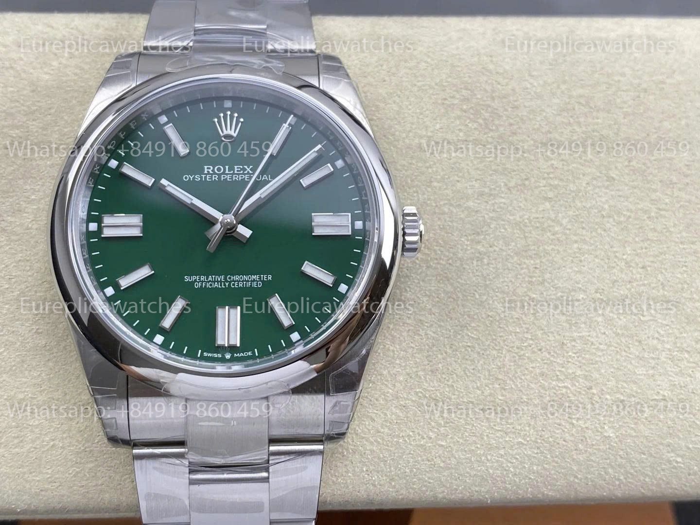 VS Factory - Rolex Oyster Perpetual M124300 41MM Cadran vert Mouvement VS 3235