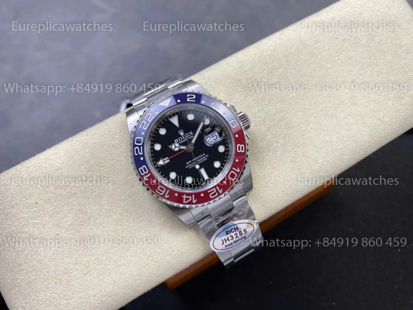 RICH Factory - Rolex GMT Master II M126710BLRO 904L Acier RF Factory Bracelet Oyster