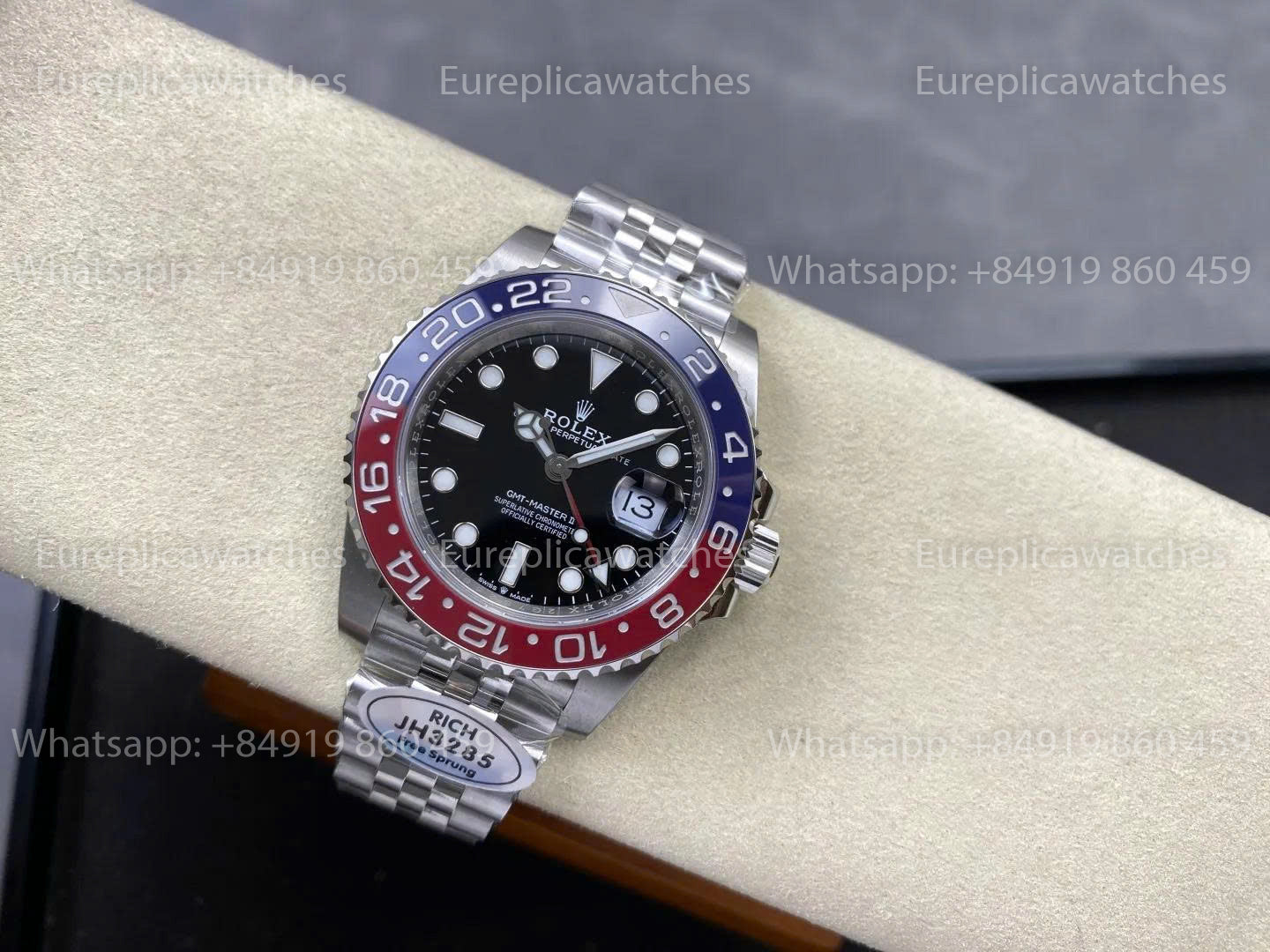 RICH Factory - Rolex GMT Master II M126710BLRO Acier 904L RF Factory Bracelet Jubilee