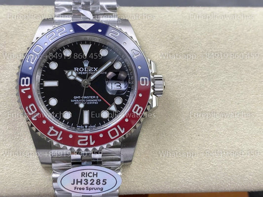 RICH Factory - Rolex GMT Master II M126710BLRO 904L Steel RF Factory Jubilee Strap