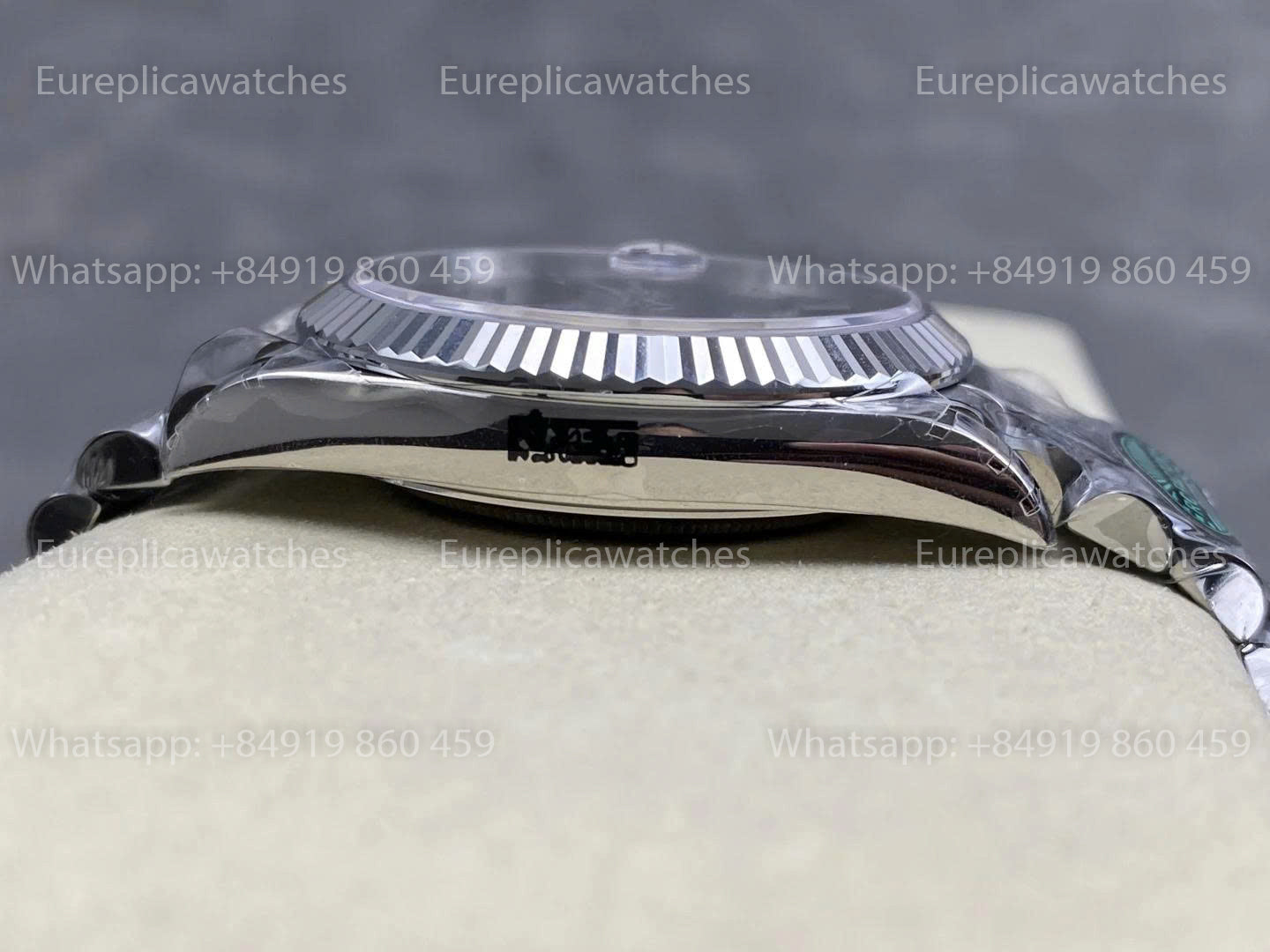 RC Factory - Rolex Day-Date 40 mm Or Blanc M228239-0007 Cadran Bleu